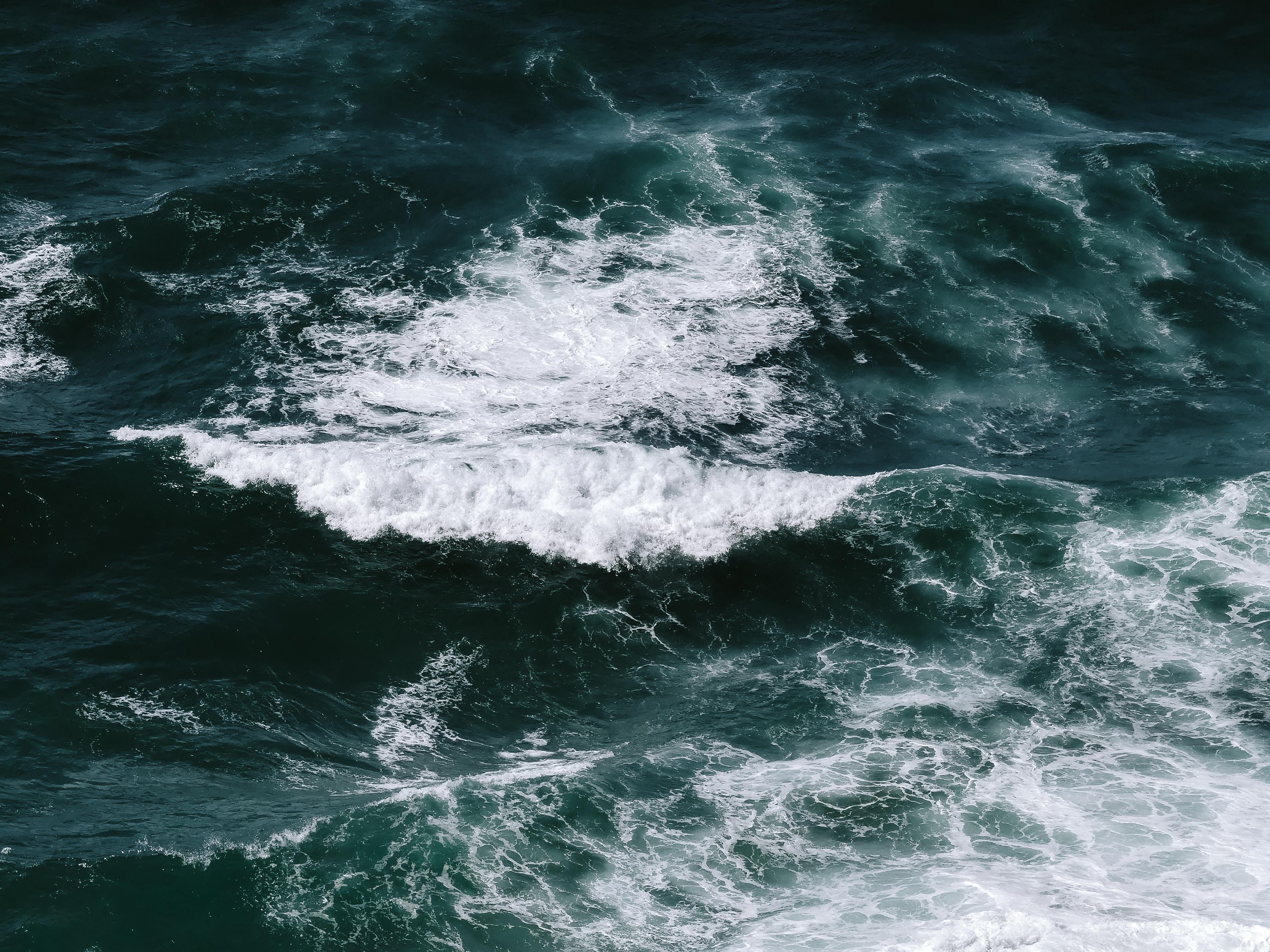 4000x3000 #tide, #background, #ocean, #emerald, #waves