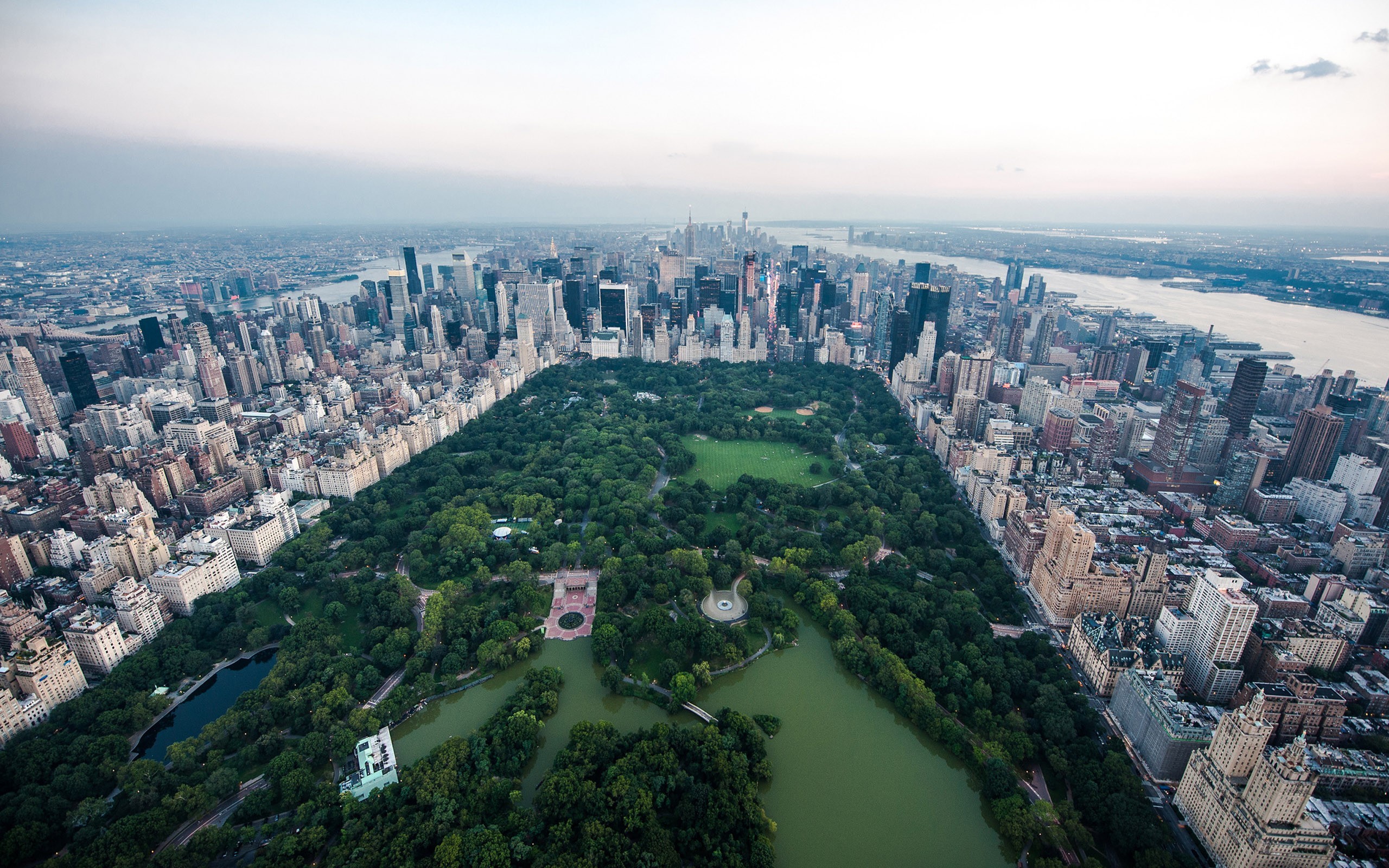 #aerial view, #cityscape, #Central Park, #USA, #New York