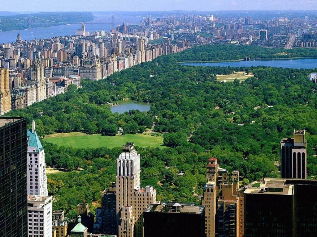 Central park new york wallpaperx768