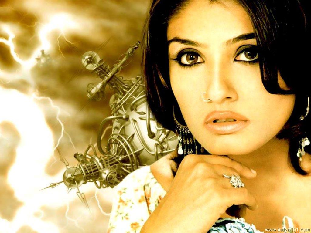 Raveena Tandon wallpaper - (1024x768), Indya101.com