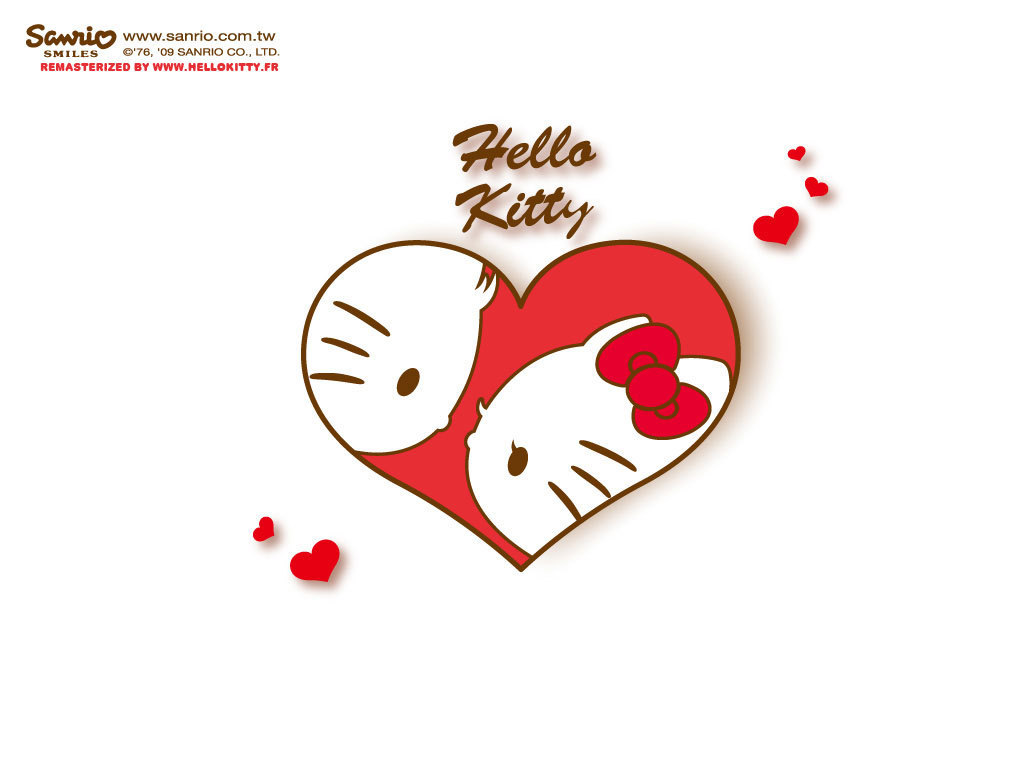 Hello Kitty Loft: Valentine's Desktop Wallpaper