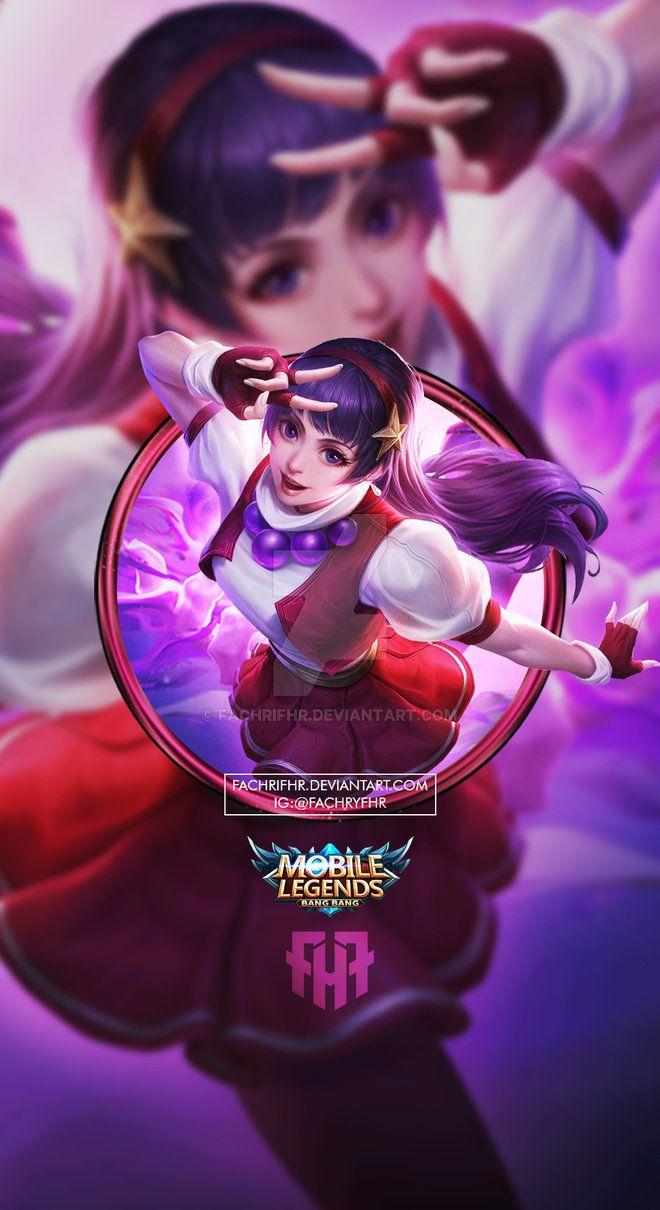 Wallpapers Phone Guinevere Athena Asamiya by FachriFHR
