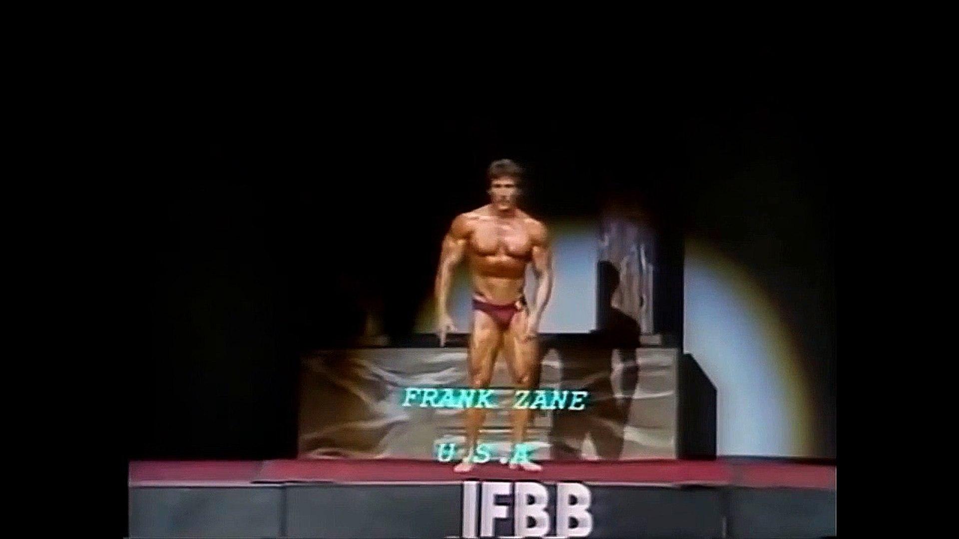 Frank Zane. Olympia 1982 Posing