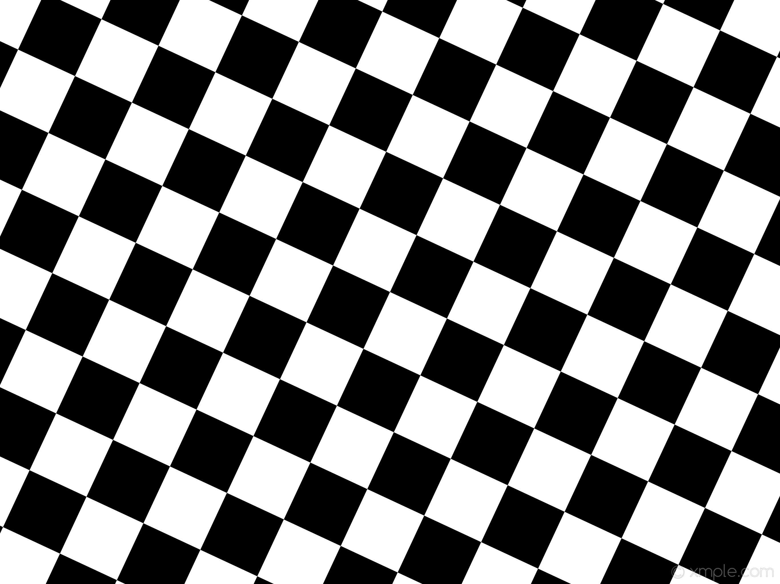 Black and White Checkered Wallpaper