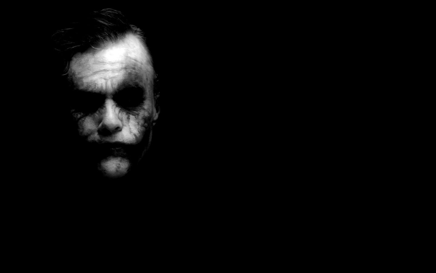 Joker, Batman, The Dark Knight, Heath Ledger, Dark, Black, White, Movies Wallpaper HD / Desktop and Mobile Background