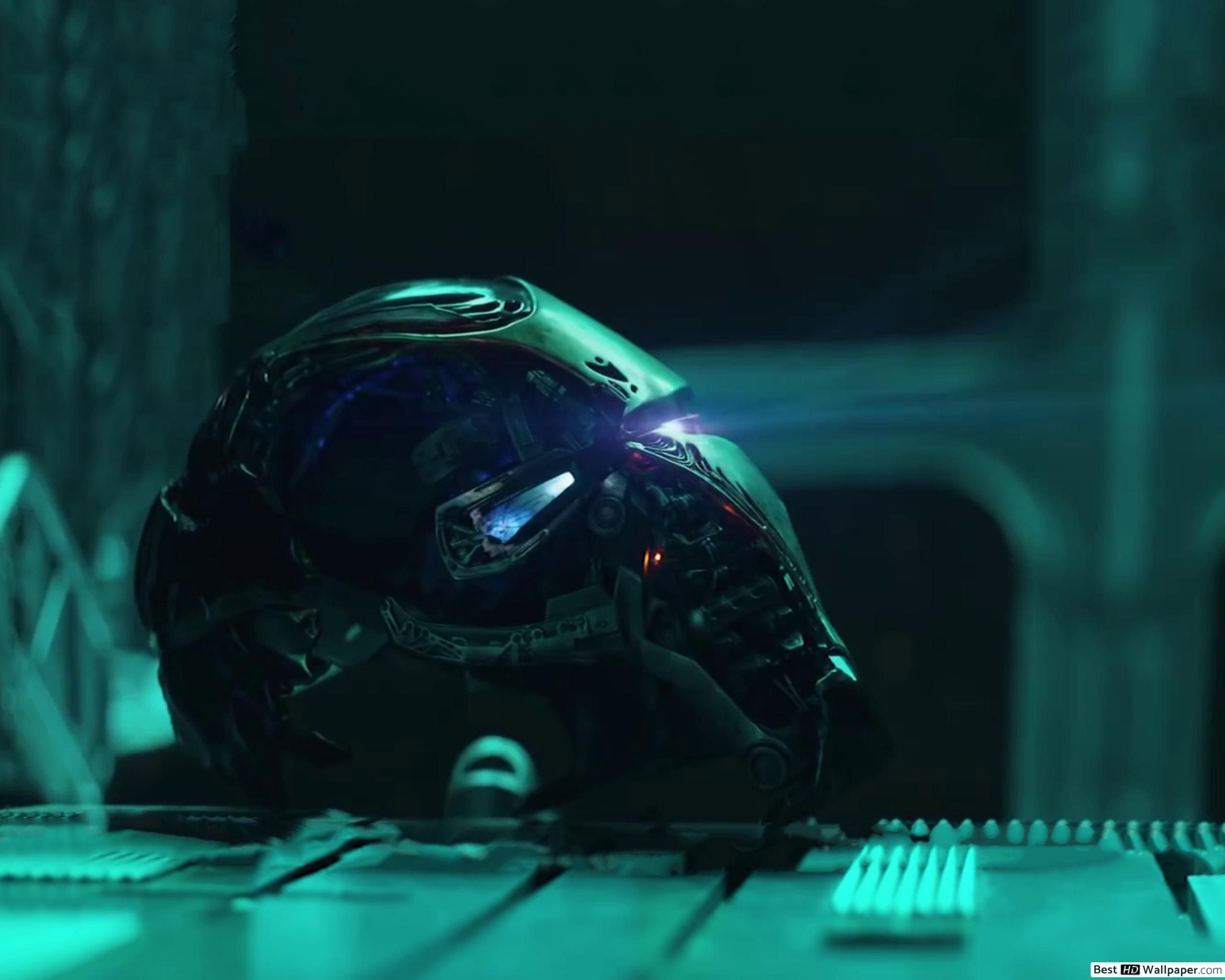 Avengers: Endgame Man Broken Helmet HD wallpaper download