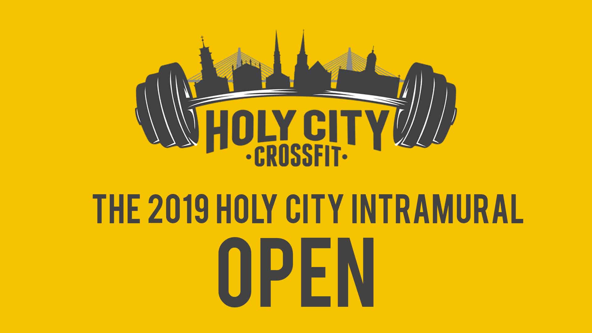 The 2019 Holy City CrossFit Open City CrossFit