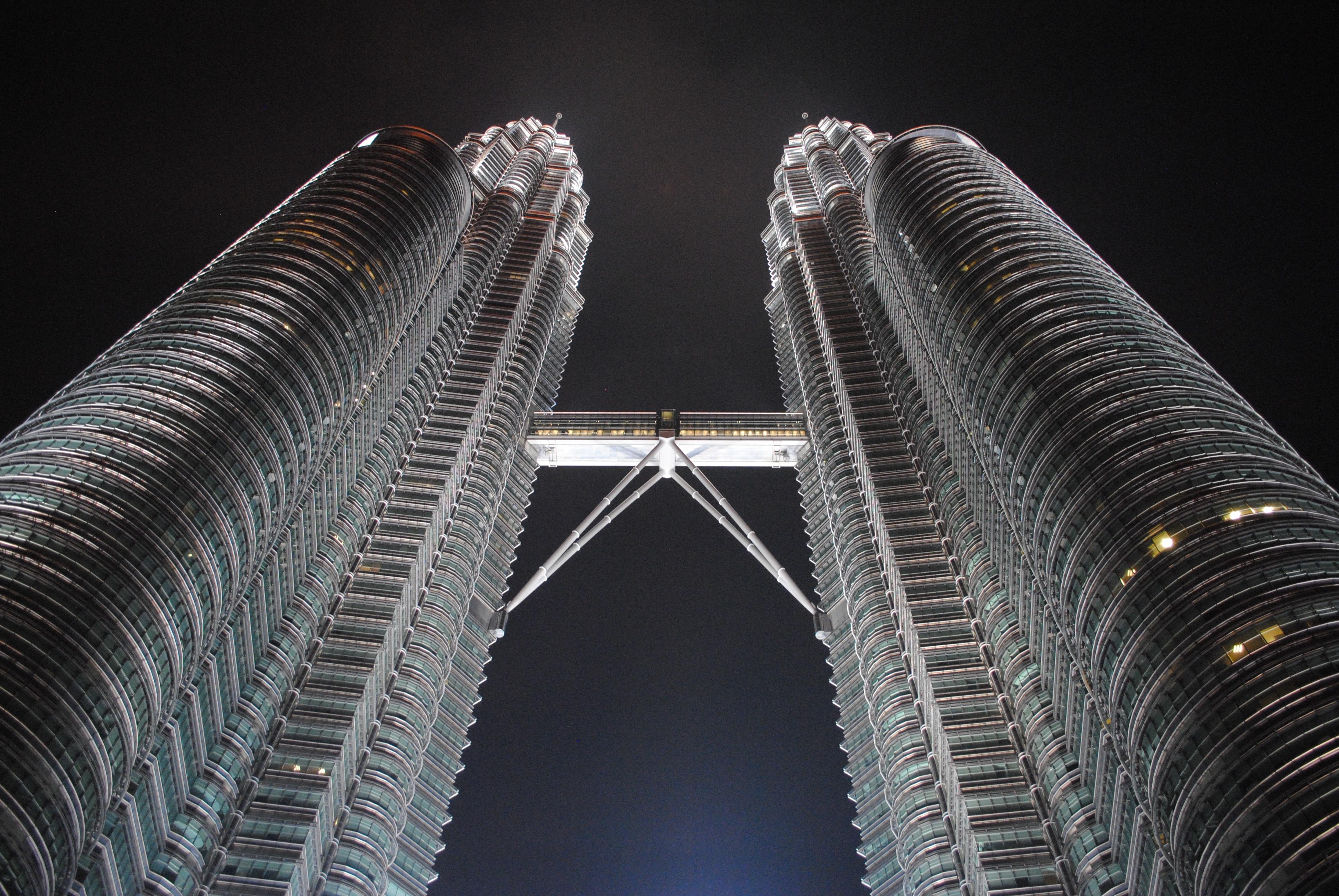 Petronas Towers, also known as the Petronas Twin Towers 4k Ultra HD