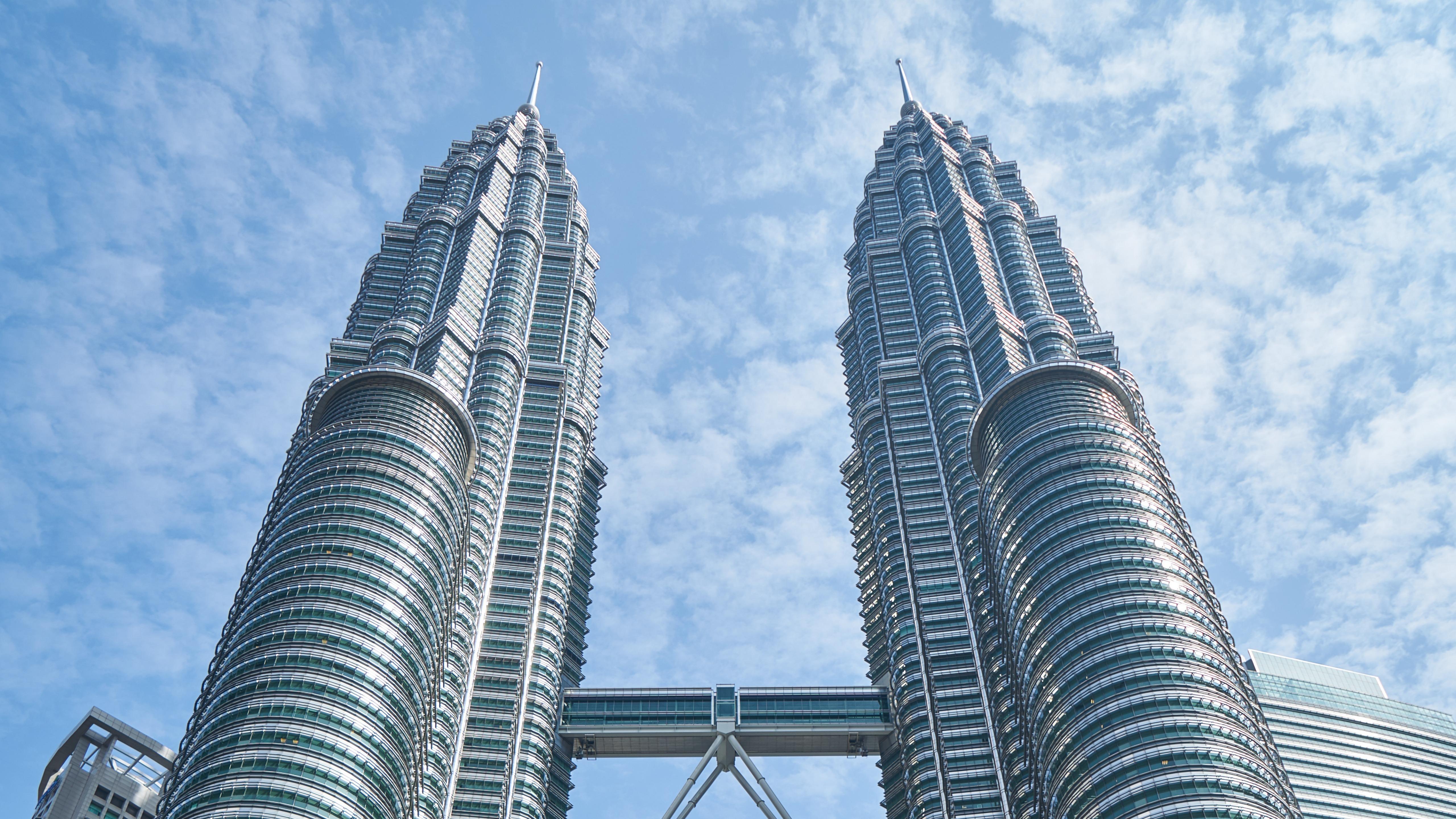 Petronas Towers Top Floors 5K UltraHD Wallpaper