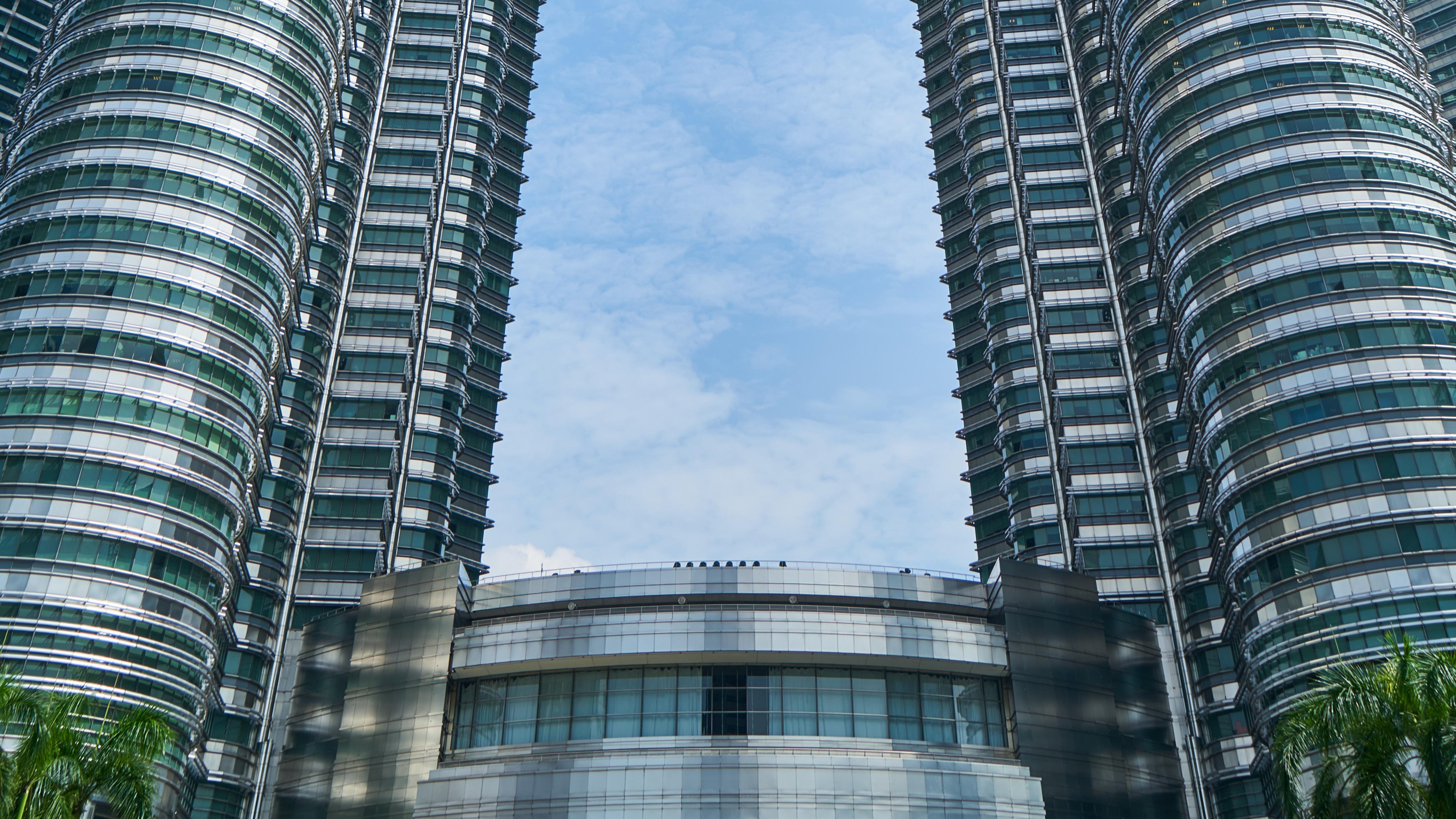 Petronas Towers Bottom Floors 5K UltraHD Wallpaper