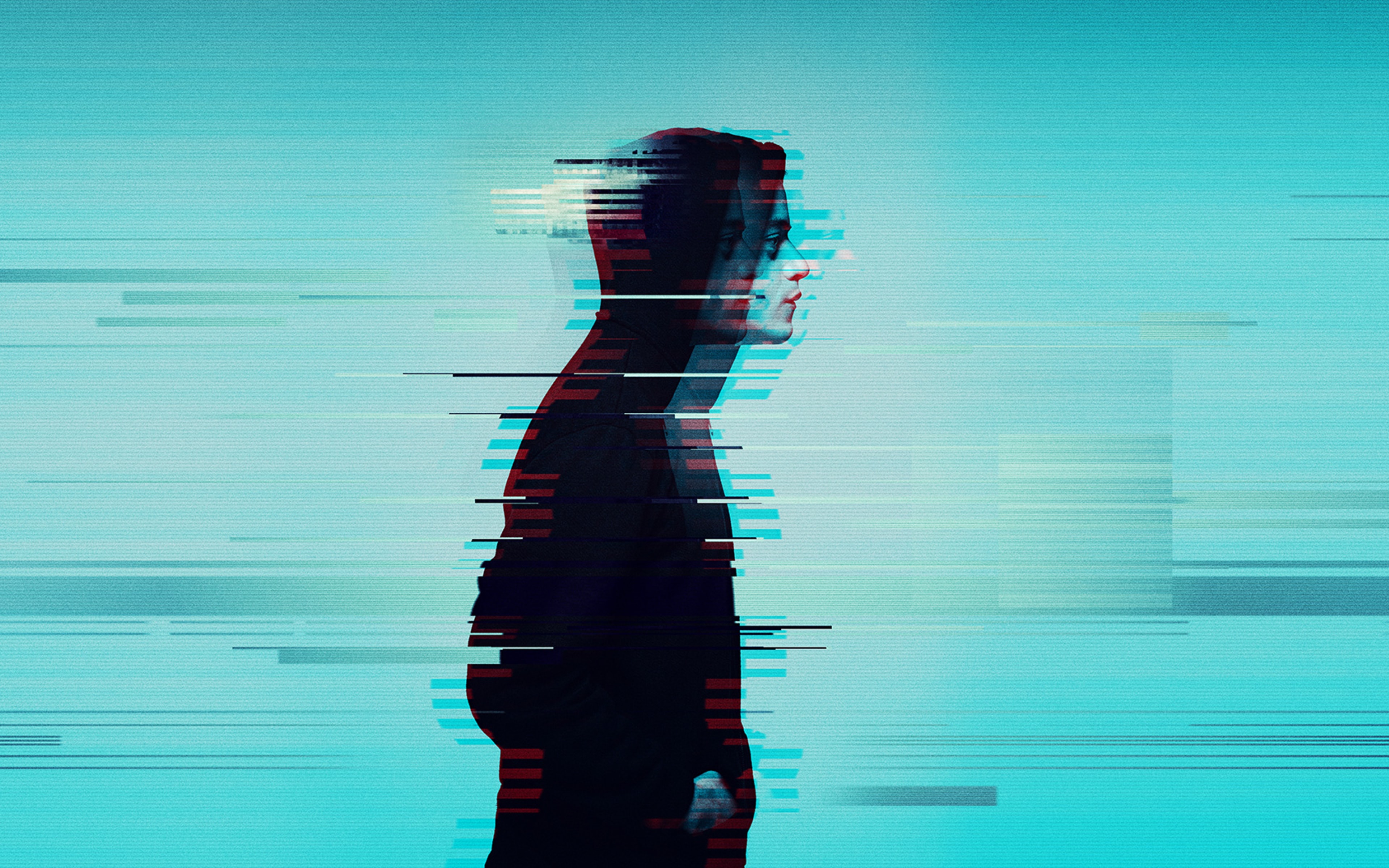 Wallpaper The series Mr. Robot on the desktop / interface personalization  (50+)