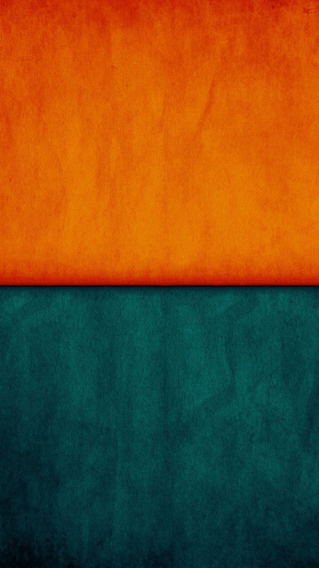 Orange Blue Pattern Background #iPhone .com
