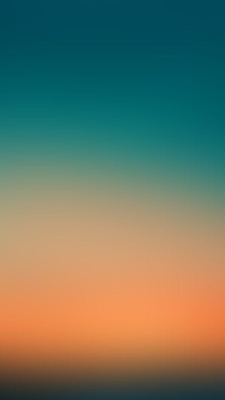 Sunset Night Orange Green Gradation Blur. BACKGROUND. IPhone
