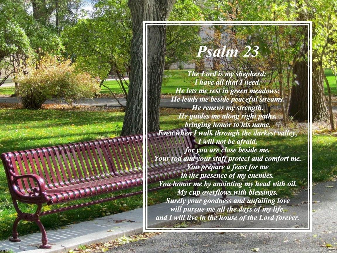 Psalm 23 Wallpaper Desktop Background