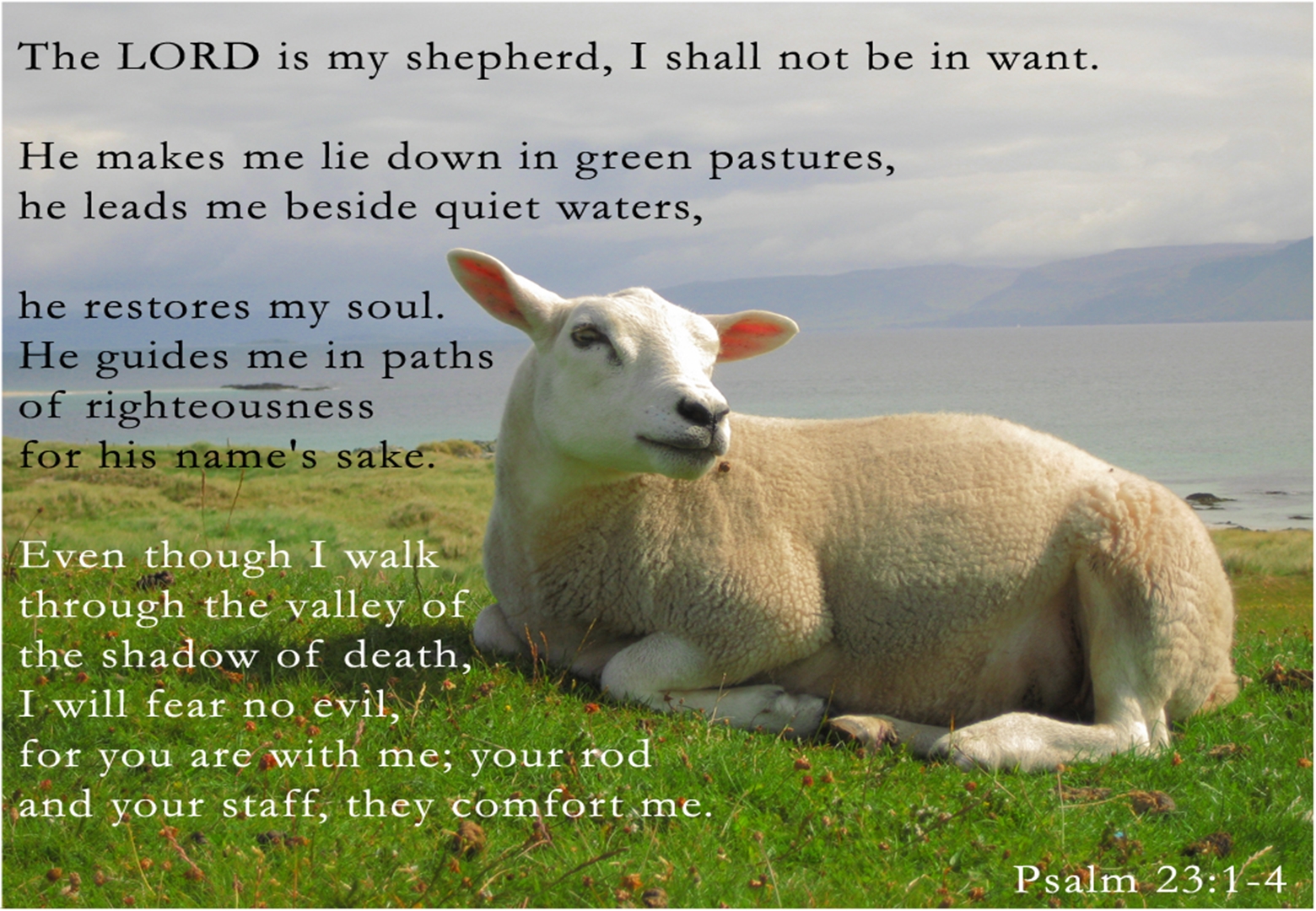 Psalm 23 Wallpapers Wallpaper Cave