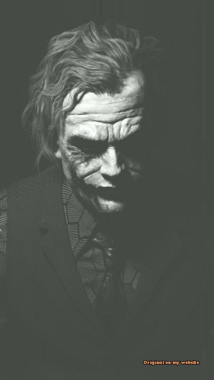 Wallpaper Celular 1080x1920 Heath Ledger Joker