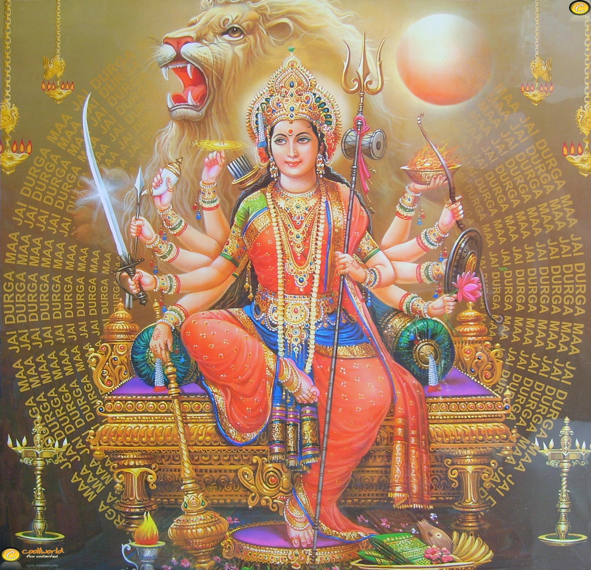 Download Navrathri Festival Mata Rani Latest Wallpaper