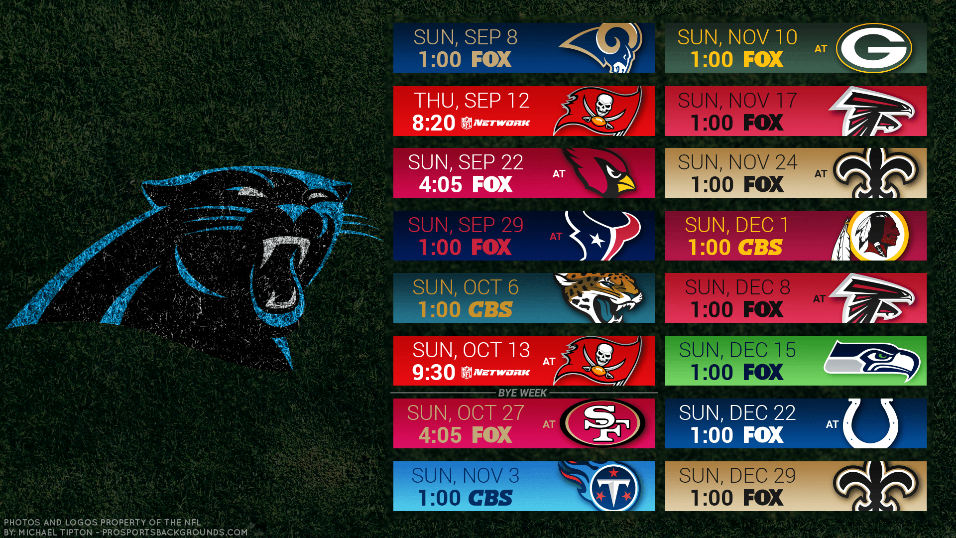 Carolina Panthers Schedule Wallpaper Panthers News
