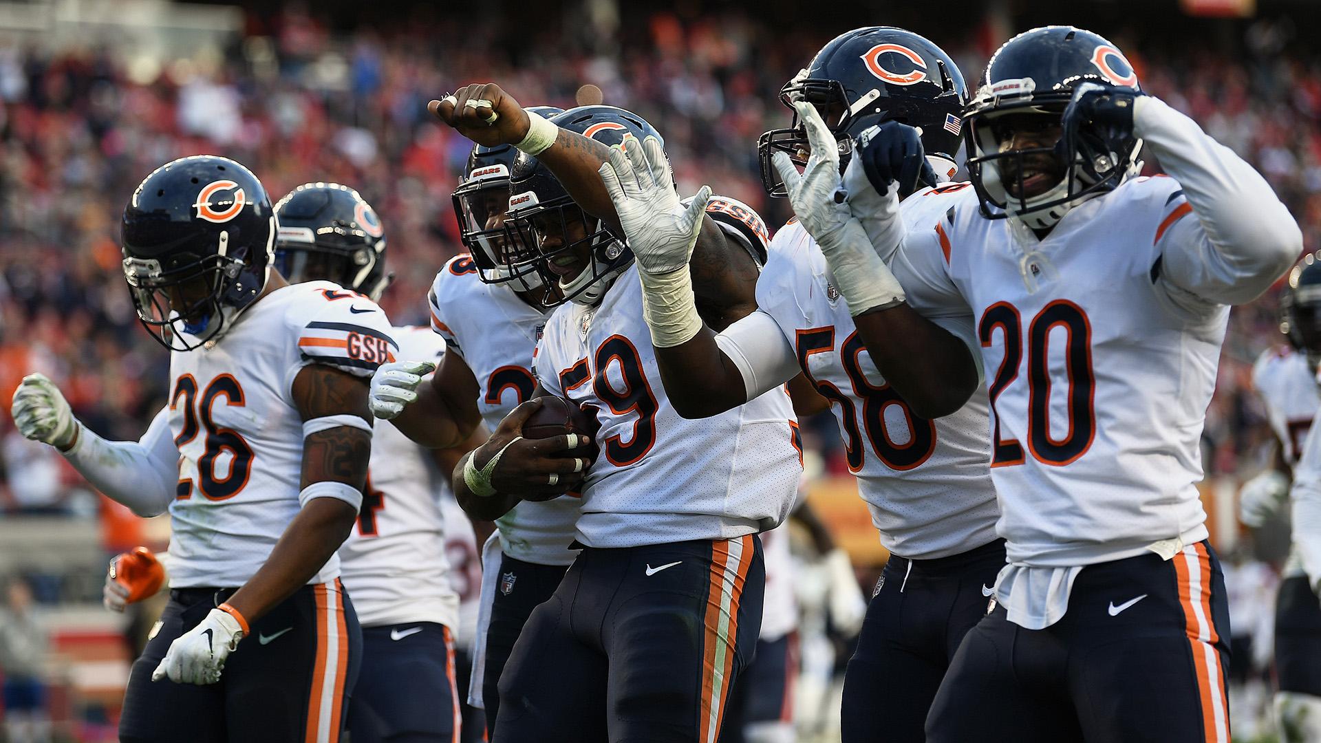 How the Chicago Bears turn victorious locker rooms into 'Club Dub