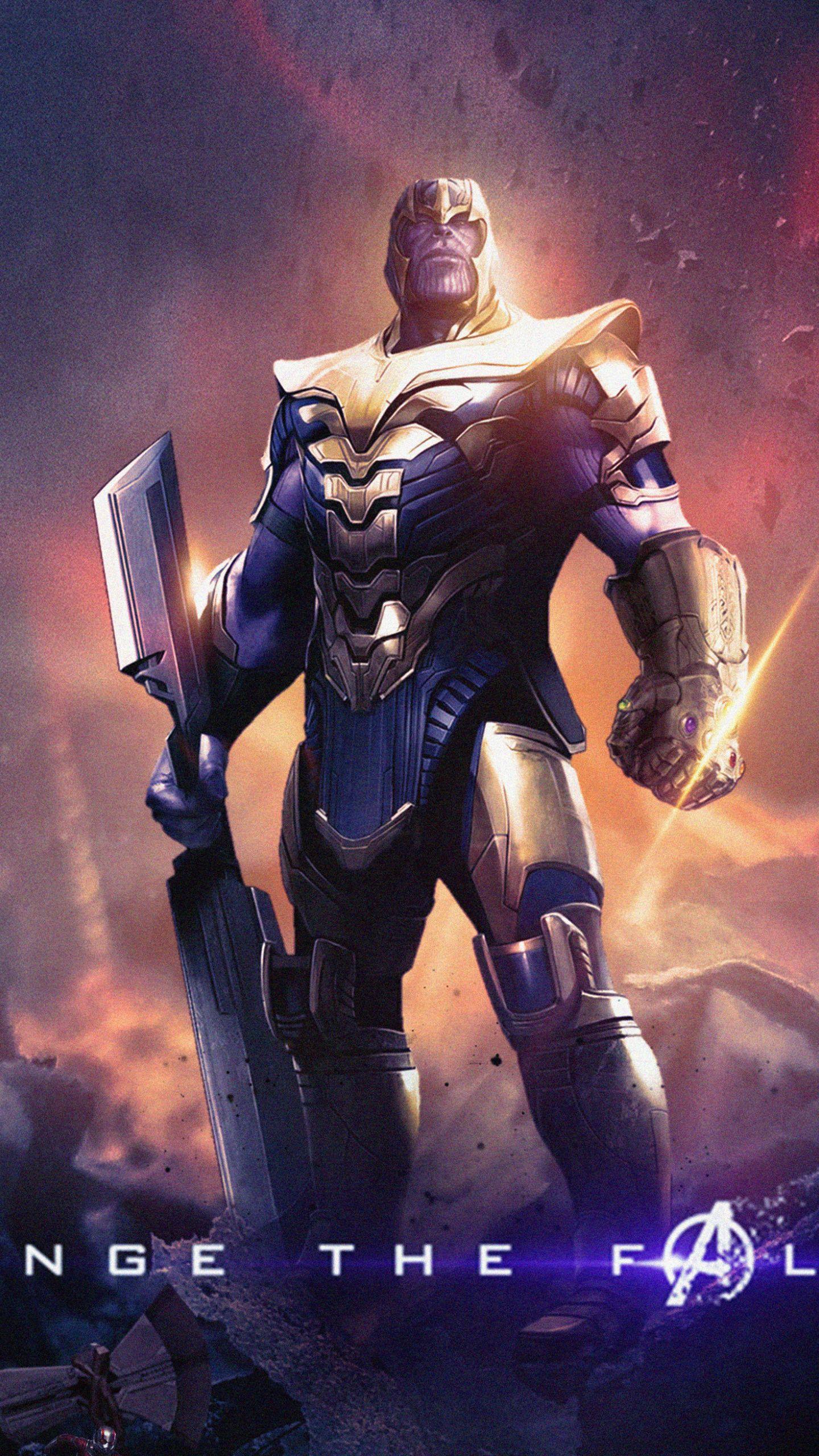 Thanos, Avengers: Endgame, villain wallpaper,. Marvel