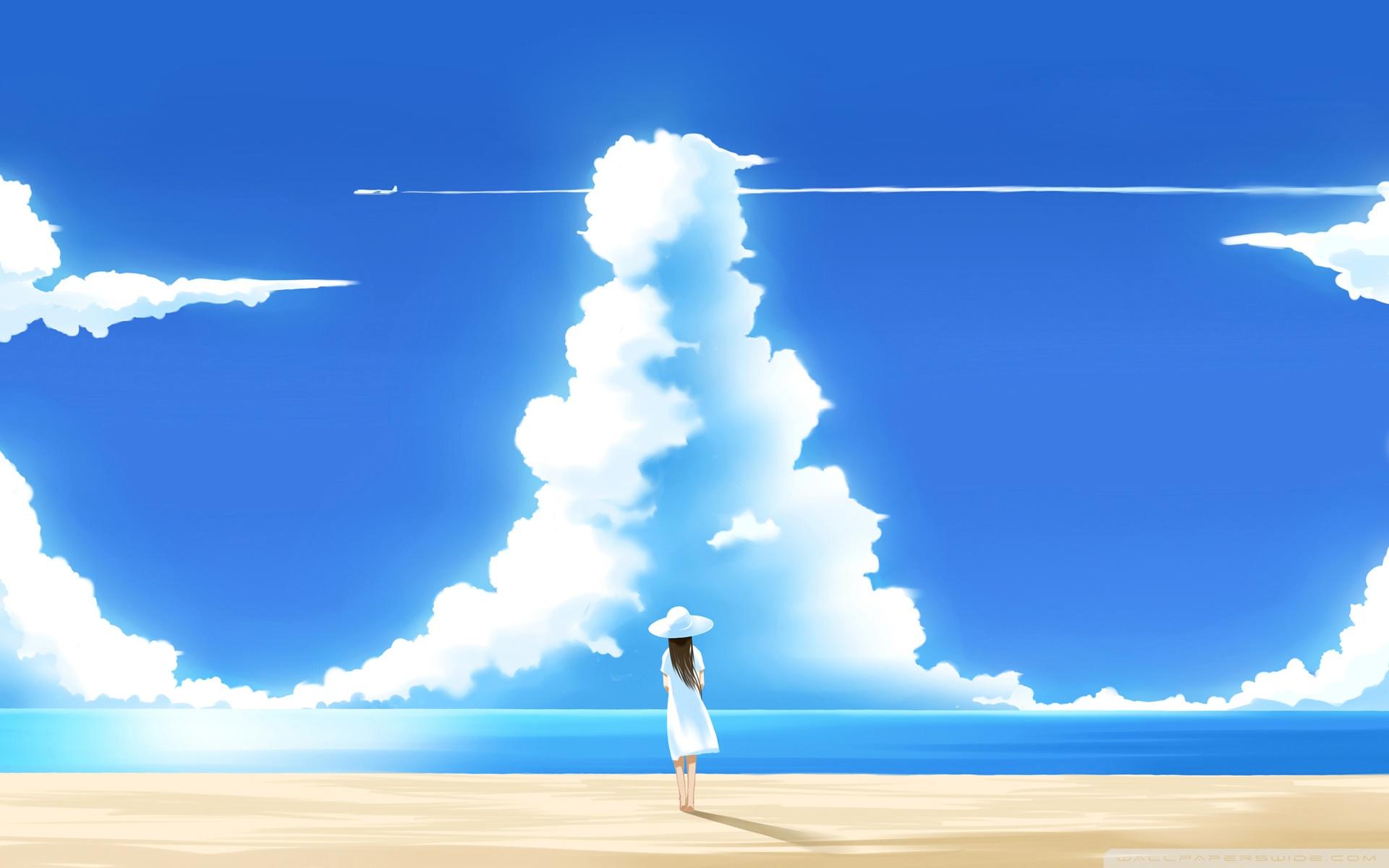 Beautiful Summer Day Illustration ❤ 4K HD Desktop Wallpaper for 4K