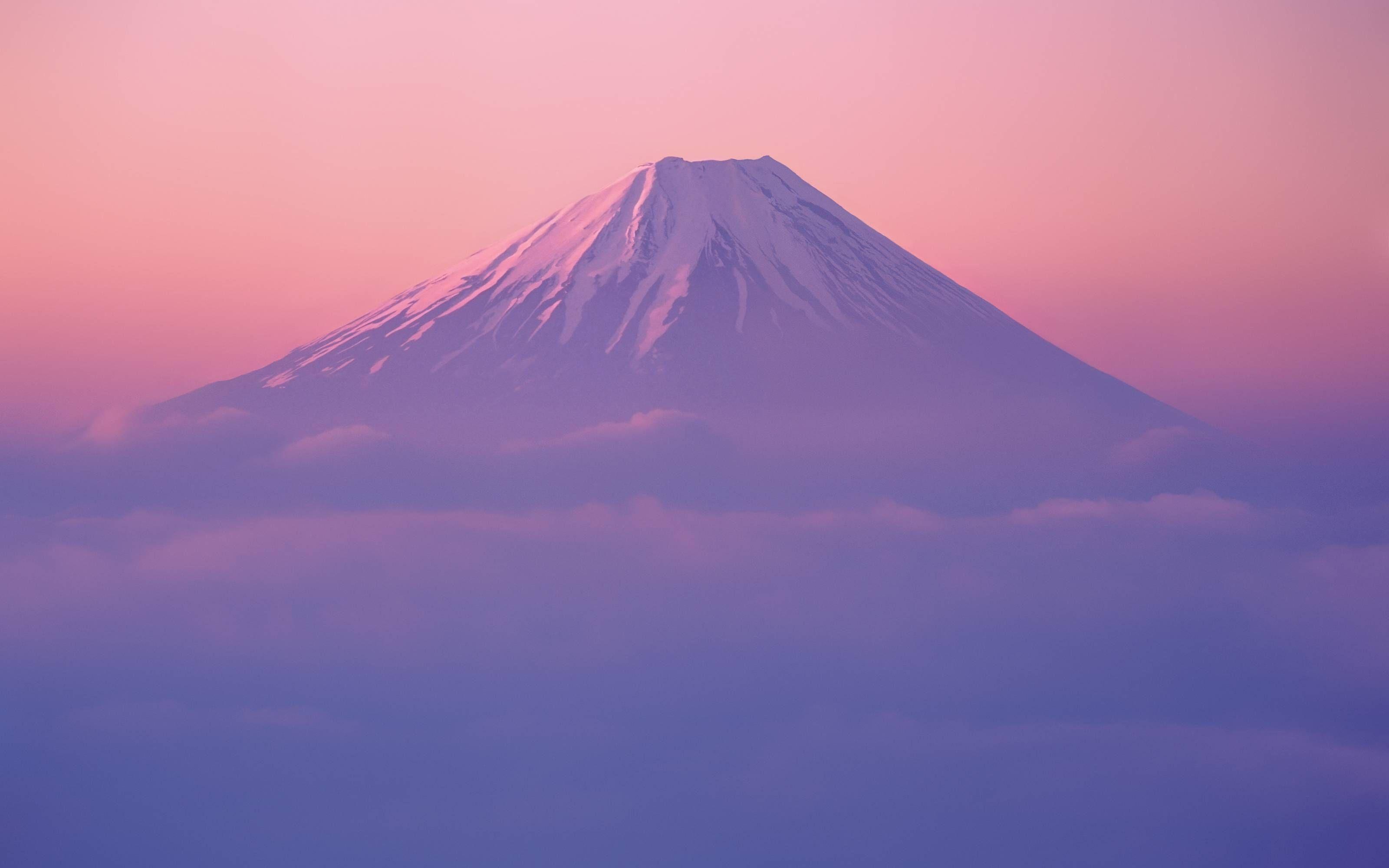 New Mt Fuji Wallpaper In Mac OS X Lion Developer Preview 2. Coral