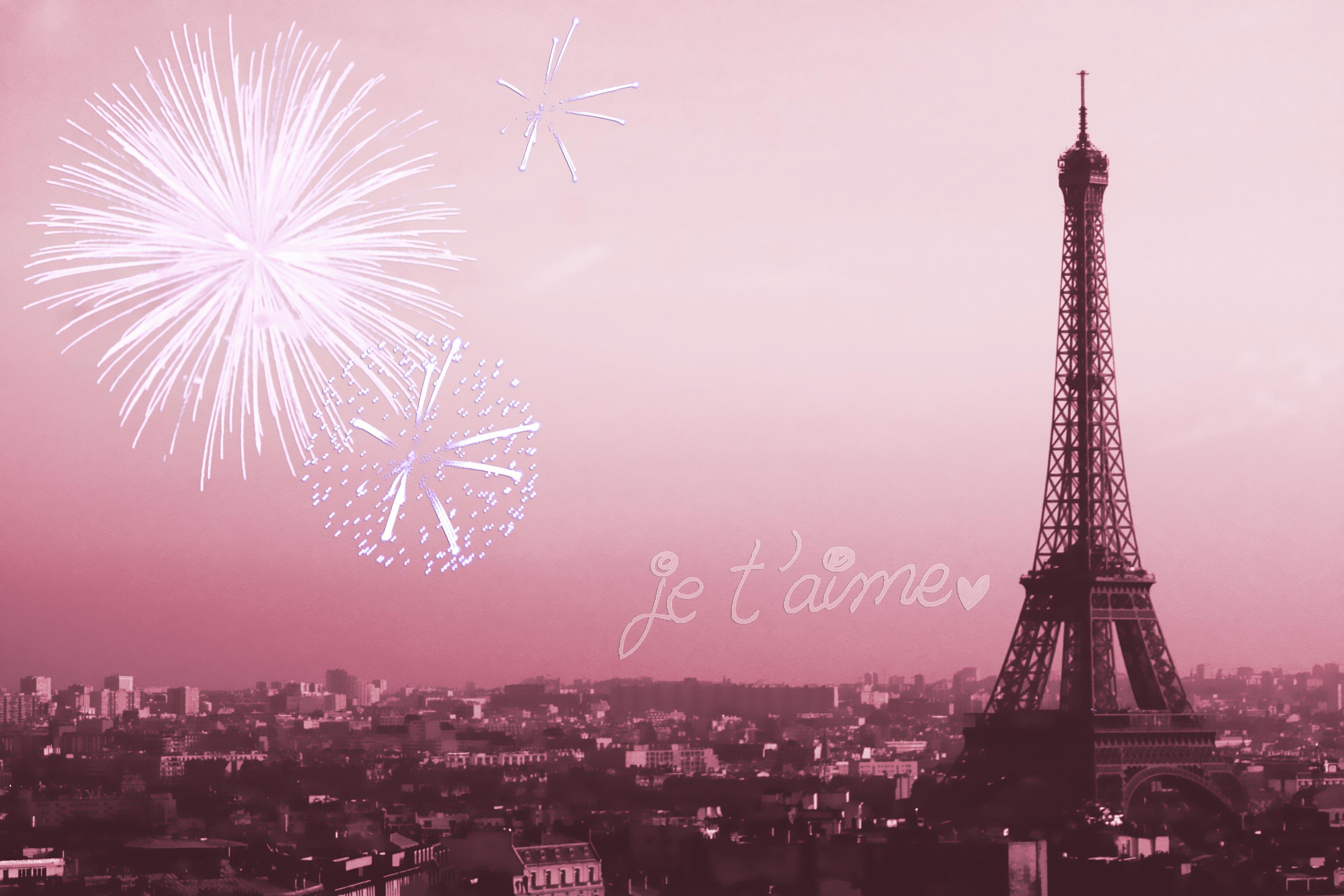 Pink Paris Wallpaperwallpaperafari.com