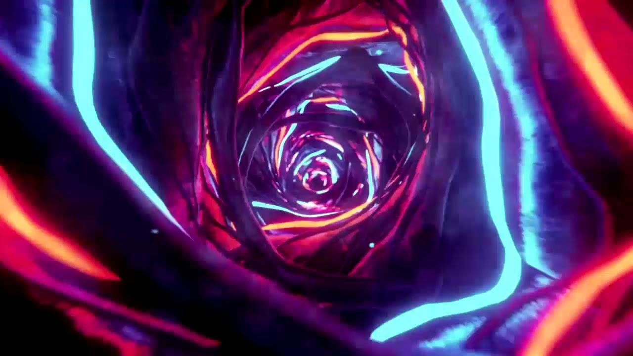 Neon Tunnel Animated Wallpapers