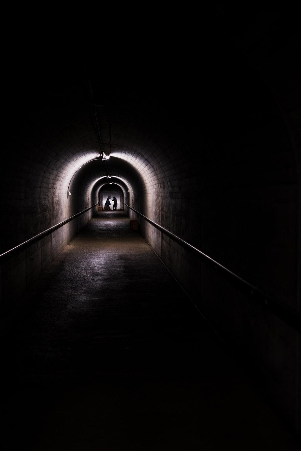 End of the tunnel. HD photo