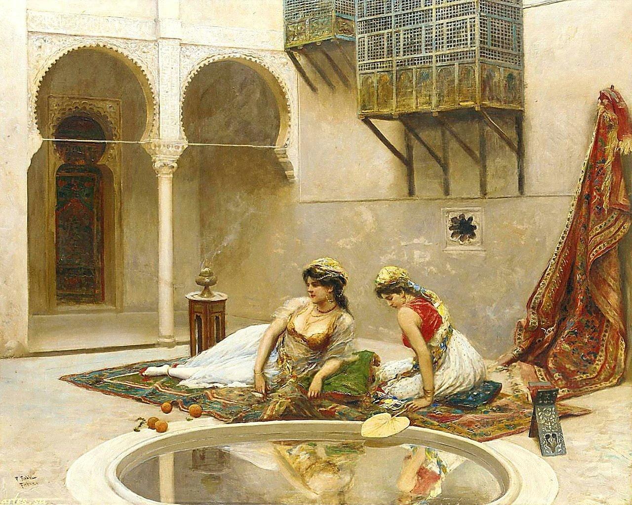 Odalisque 1080P, 2K, 4K, 5K HD wallpaper free download. Wallpaper