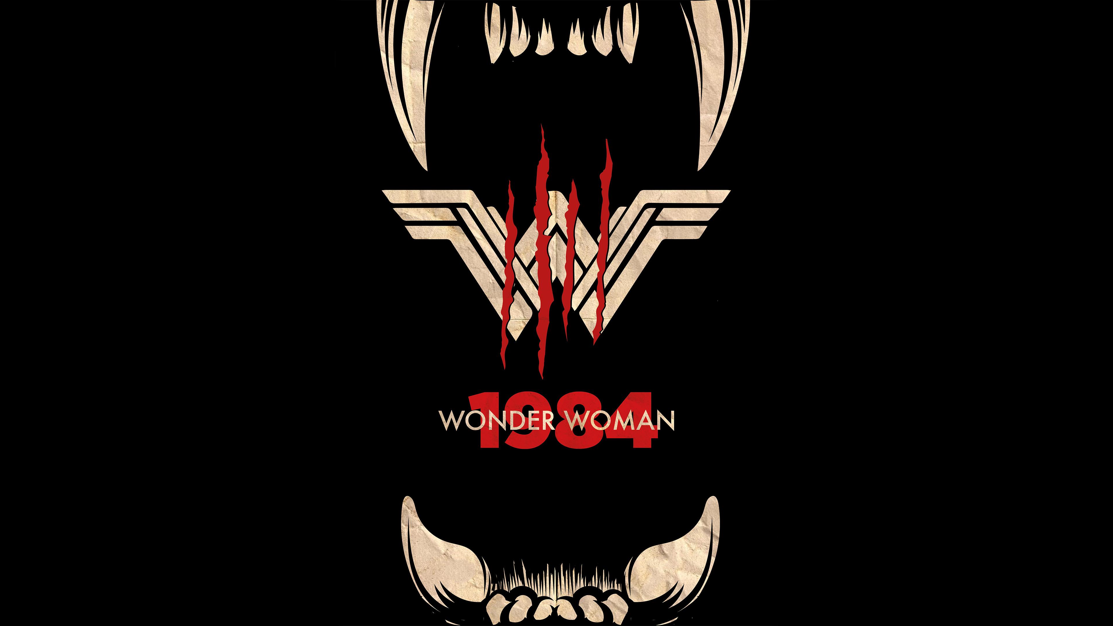 Wallpaper 4k Wonder Woman 1984 Movie Poster 2019 movies wallpaper
