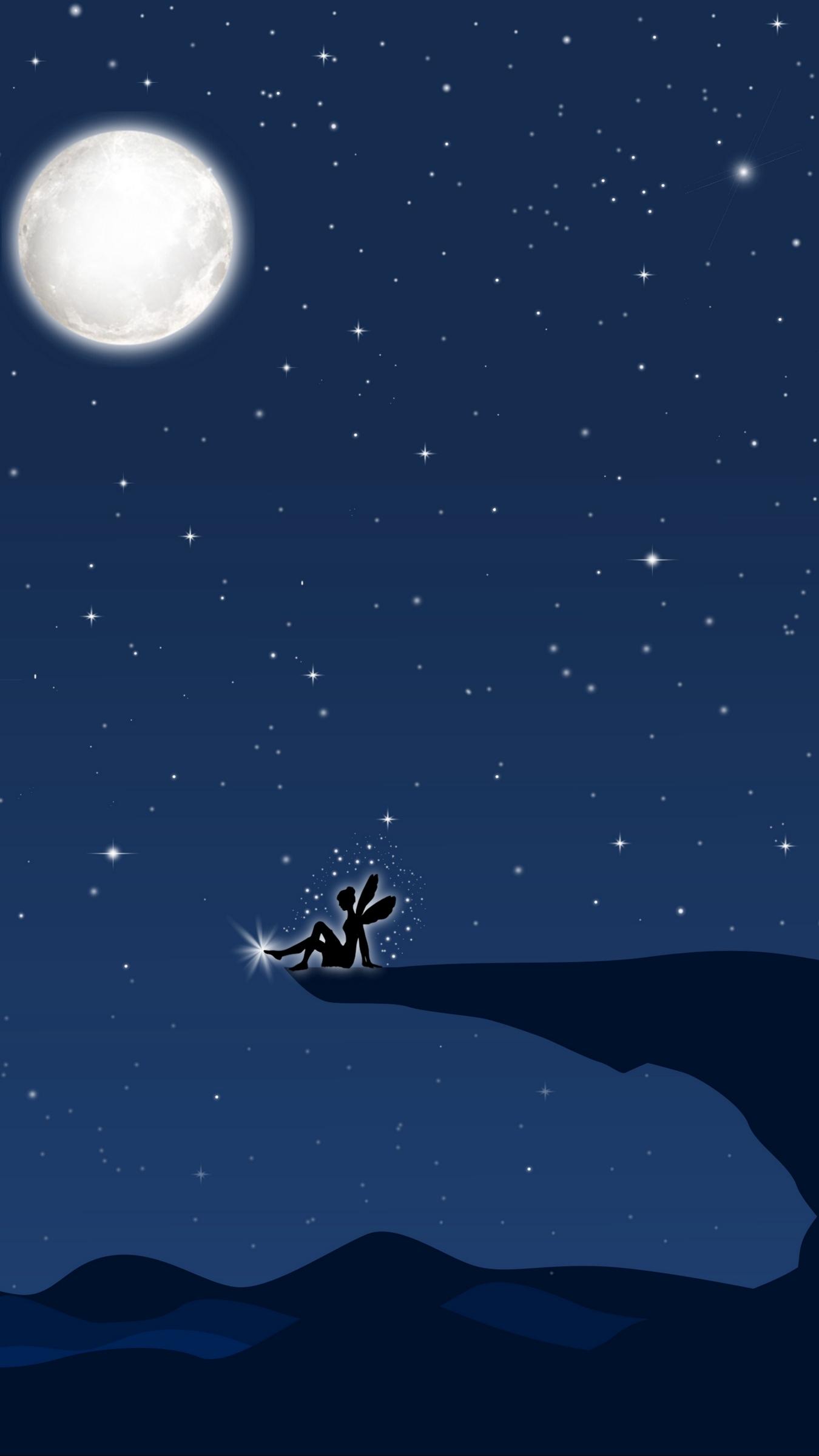 Moon Fairy Wallpapers - Wallpaper Cave