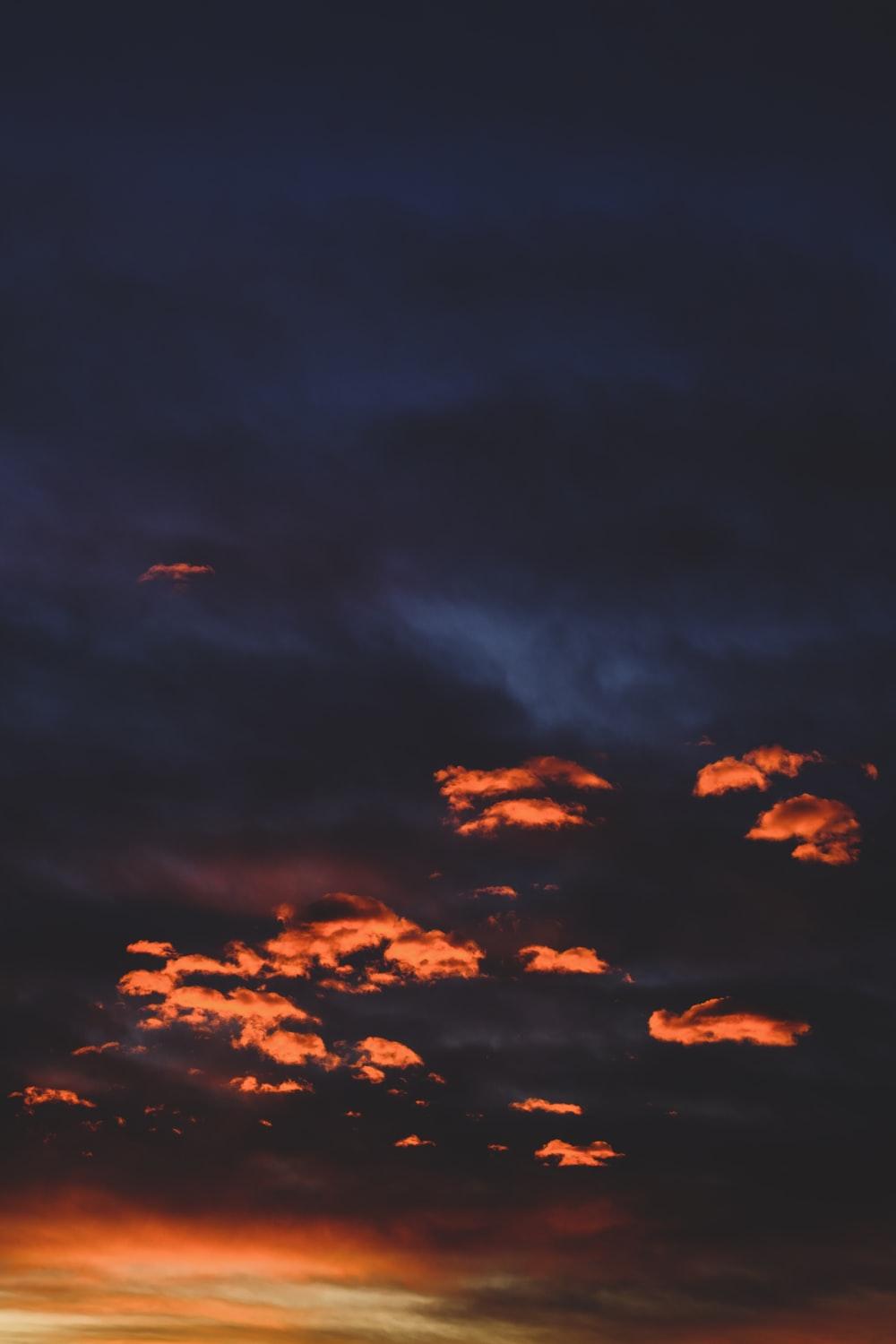 Red Clouds Picture. Download Free Image
