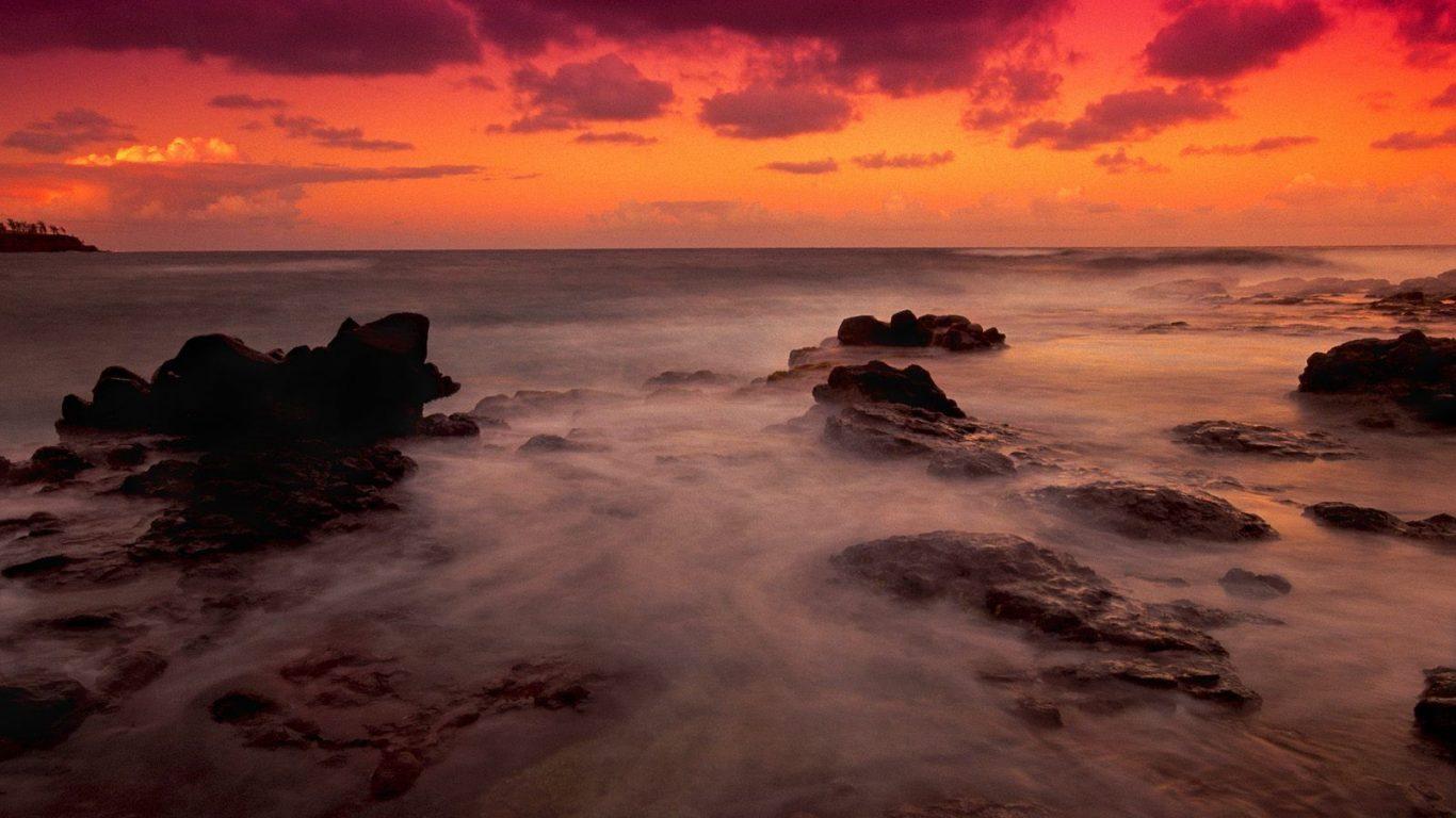 Beach: Mystical Reef Sunrise Sunset Skies Ocean Nature Beaches Beach