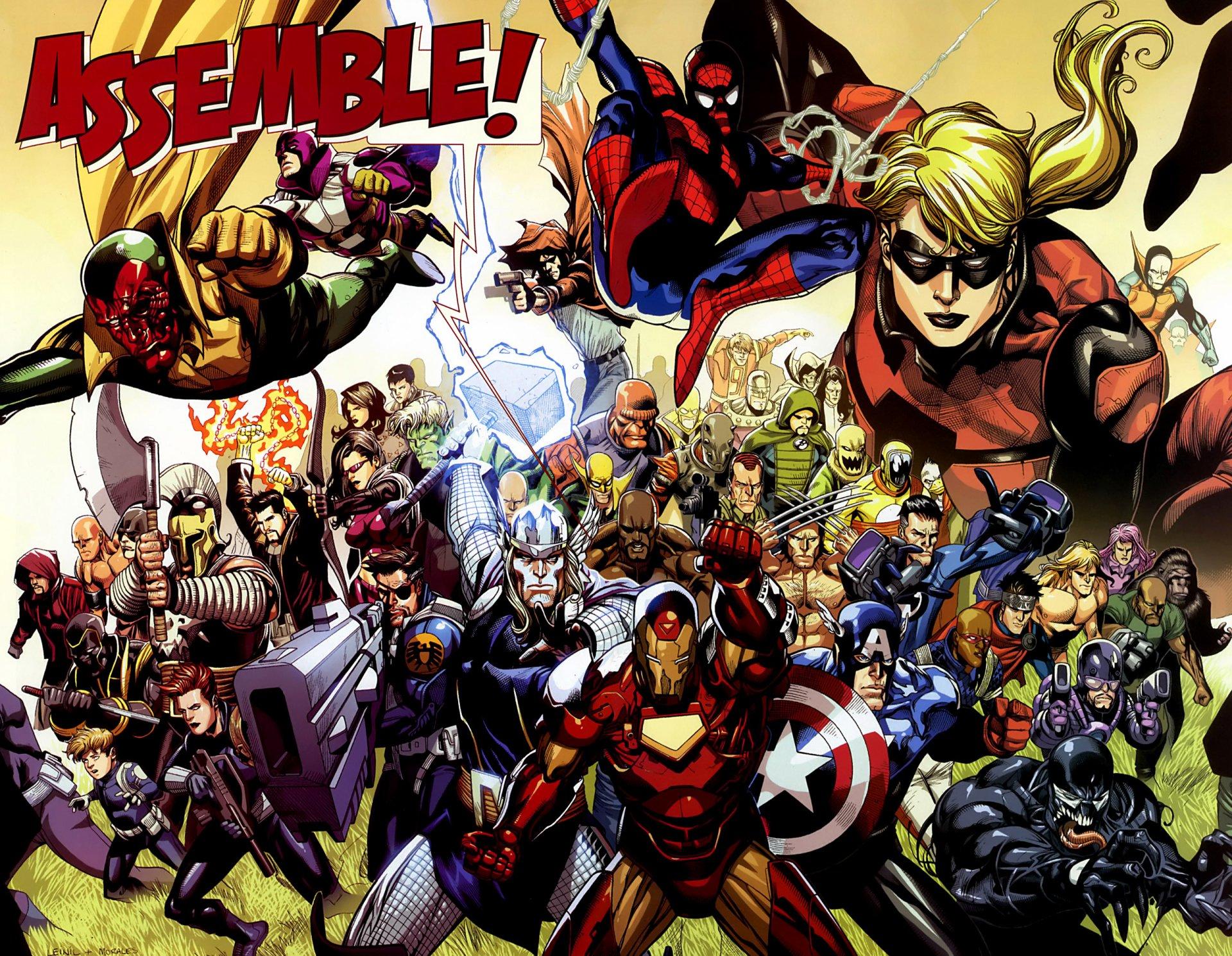 Avengers Assemble HD Wallpaper and Background Image