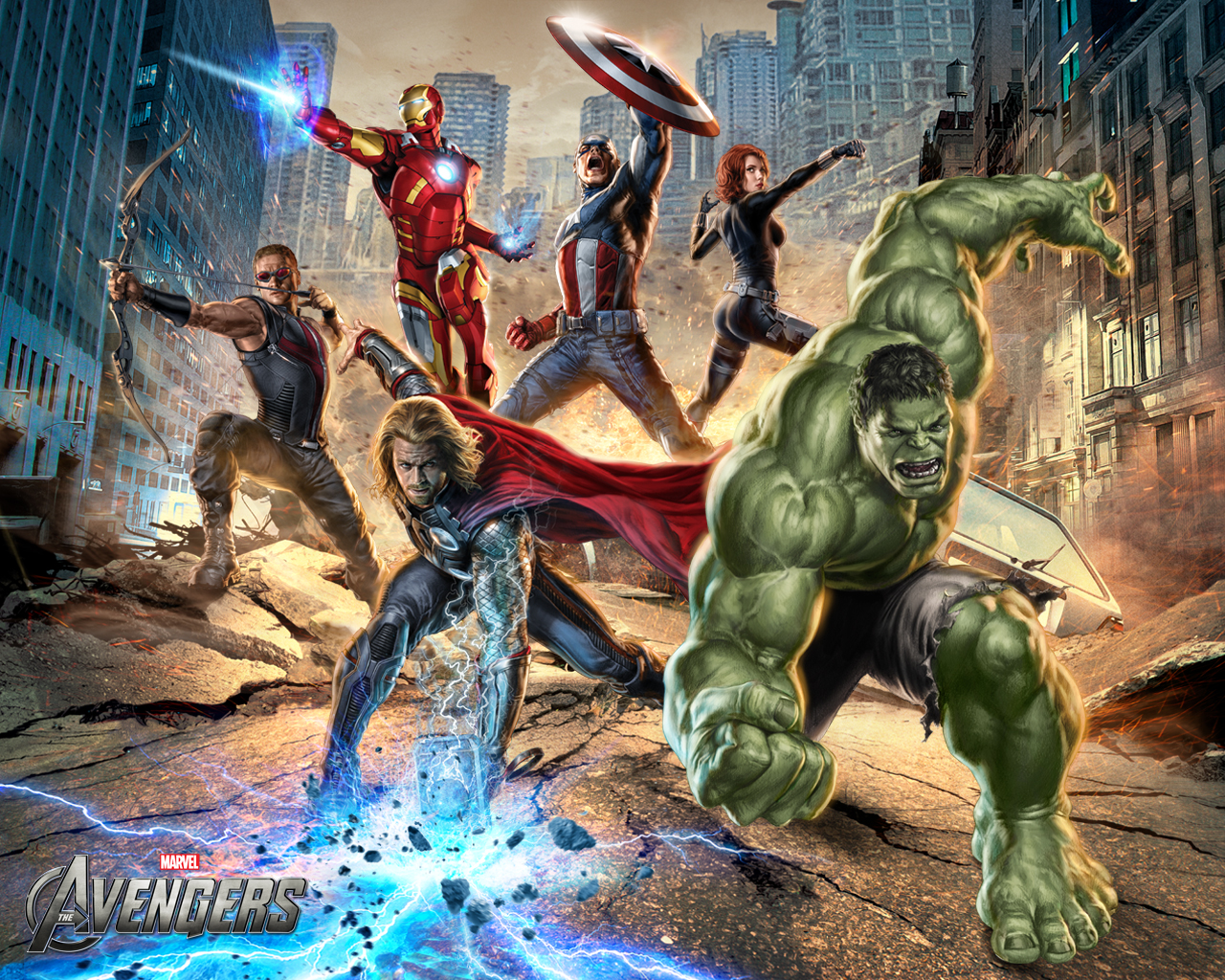The Avengers Comic Wallpaper
