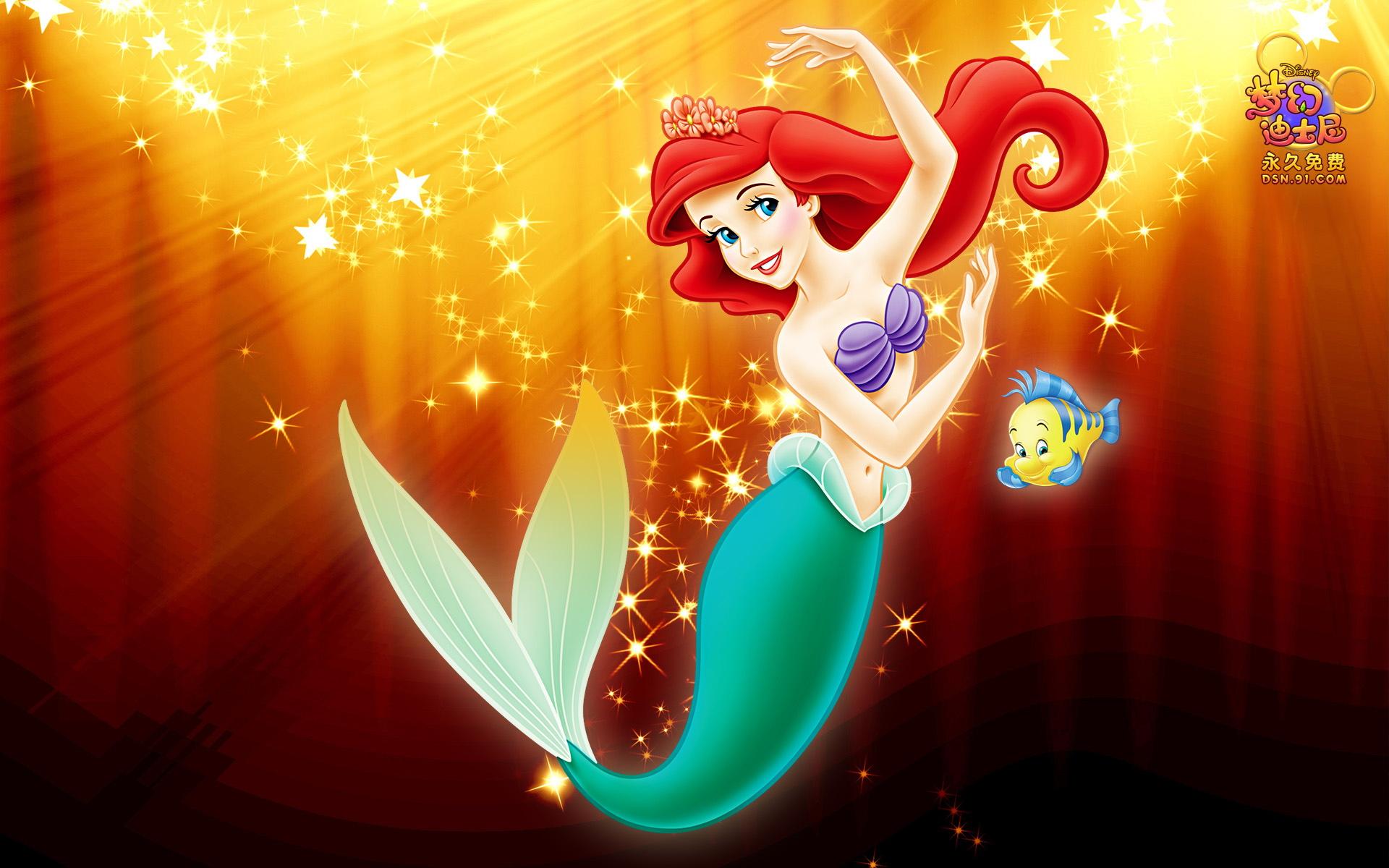 Huge Little Mermaid Background Image WP Collection