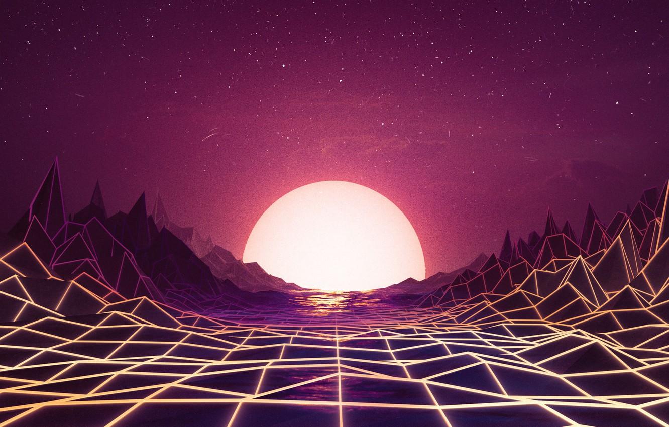 Wallpaper Sunset, The sun, Music, Space, Star, Background