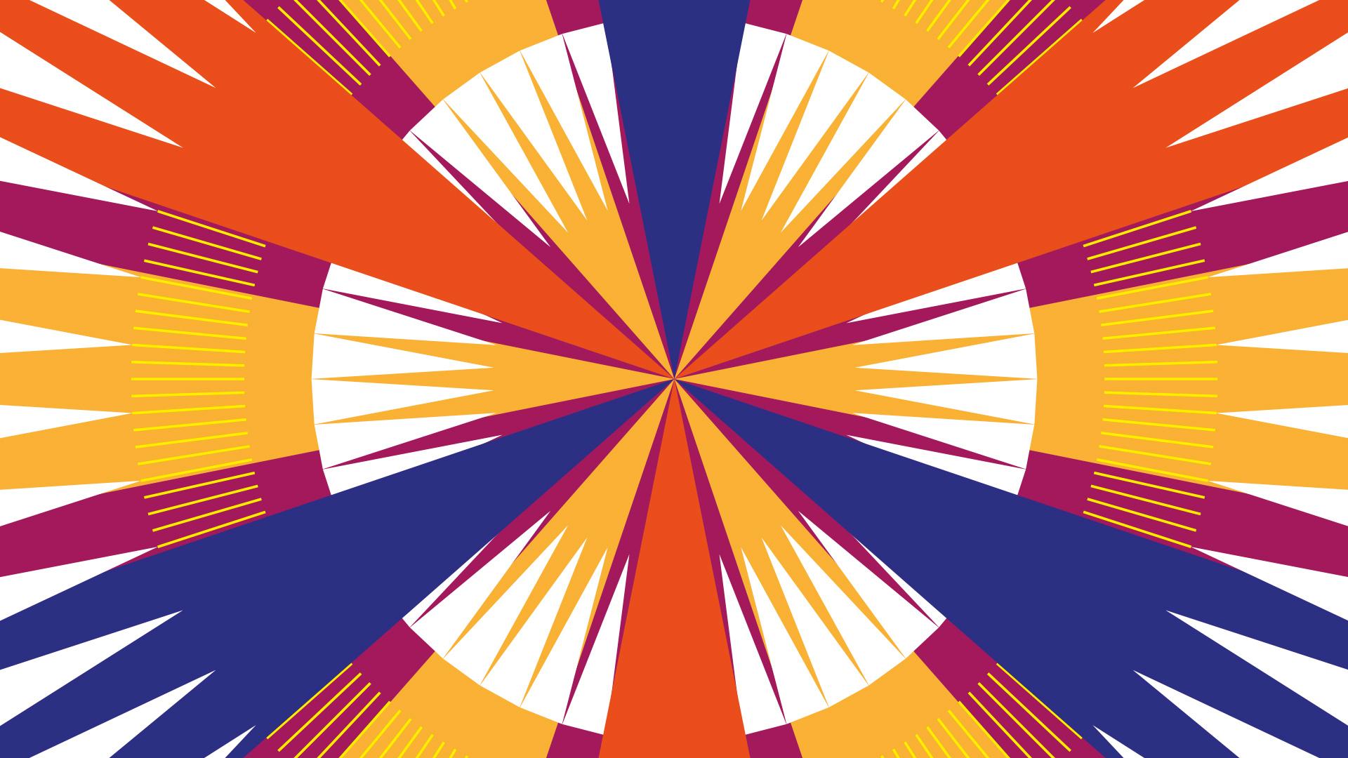 Quickly create a radial pattern using the Rotate tool in Illustrator