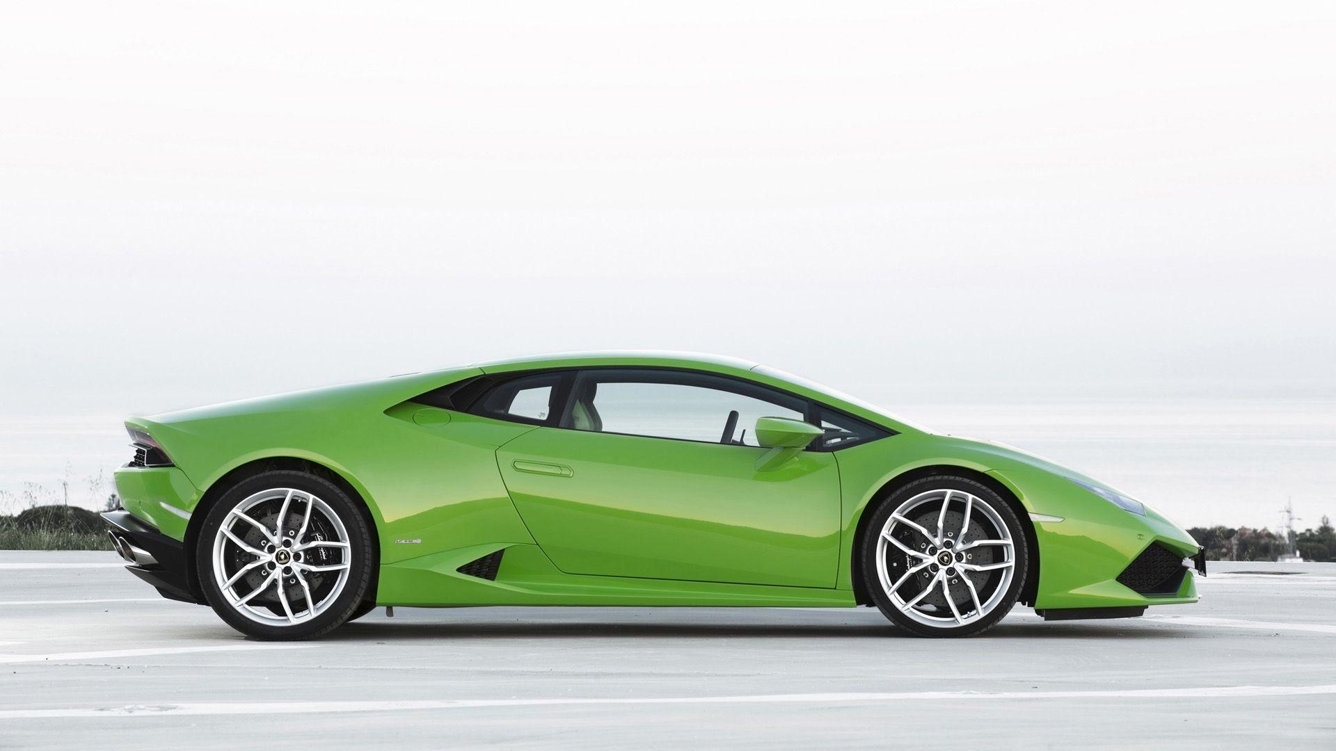 Green Lamborghini Huracán LP 610 4 Wallpaper HD 1080p Wallpaper