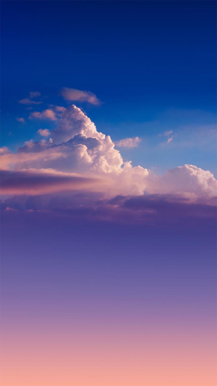 Sunset Golden Hour Clouds iPhone 6 Wallpaper HD Download