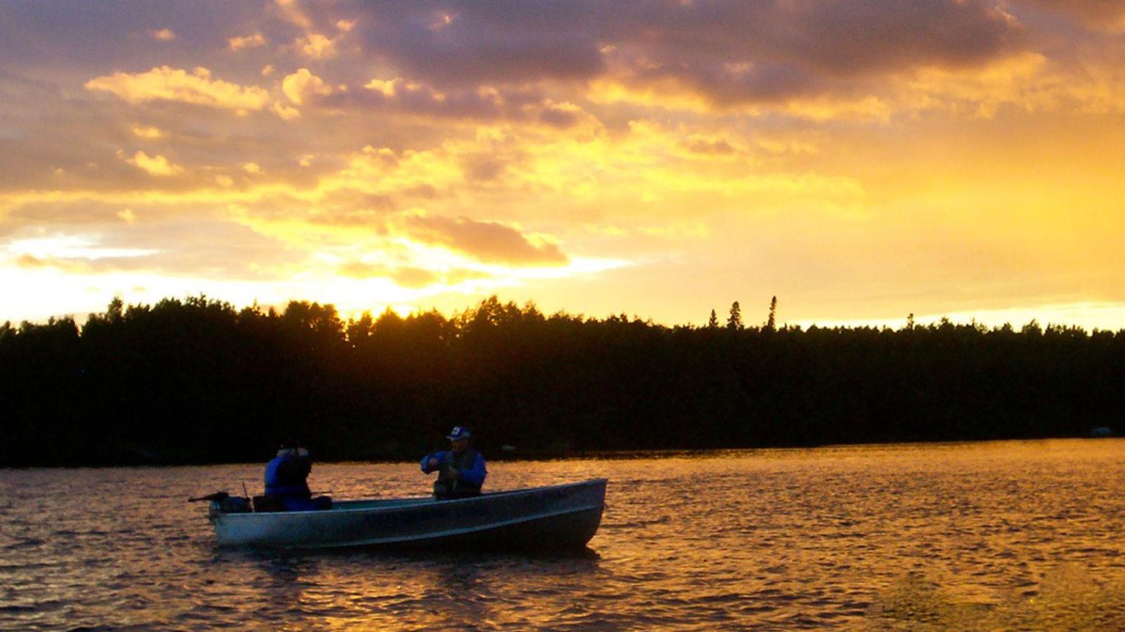 North Country Lodge. Sunset Country, Ontario, Canada
