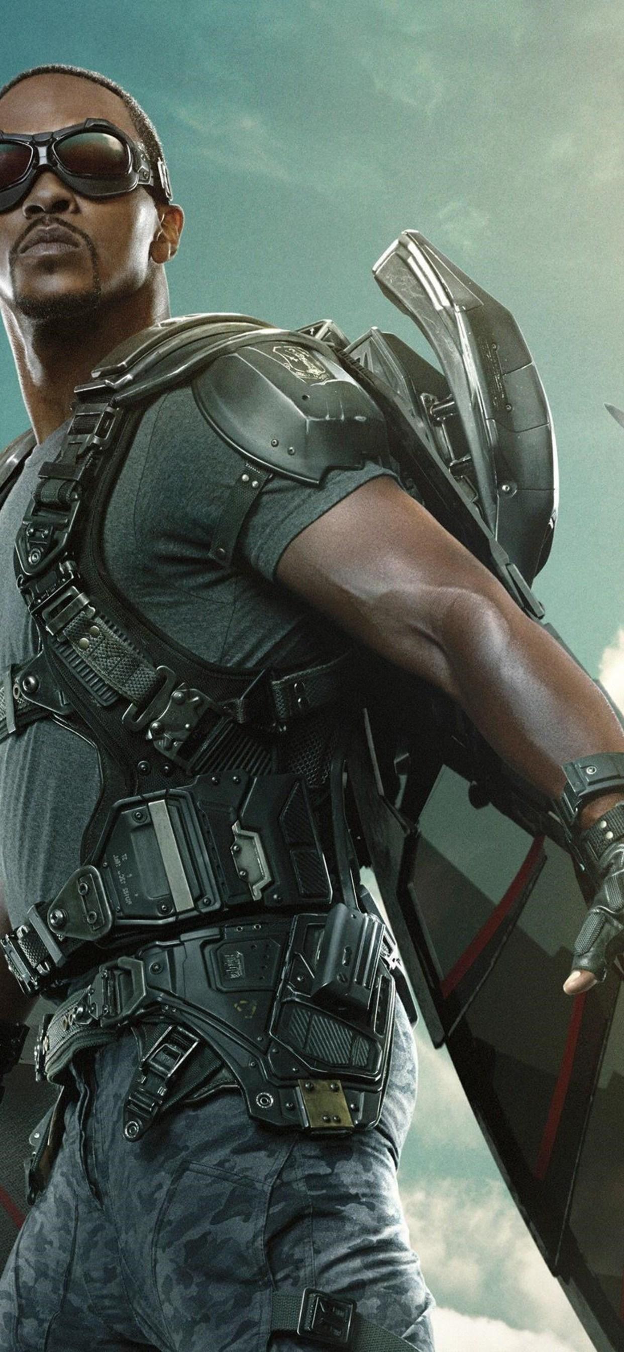 1242x2688 The Falcon Captain America The Winter Soldier Iphone XS