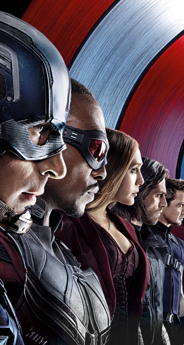 Captain America: Civil War HD Wallpapers for iPhone 5 / 5s / 5c