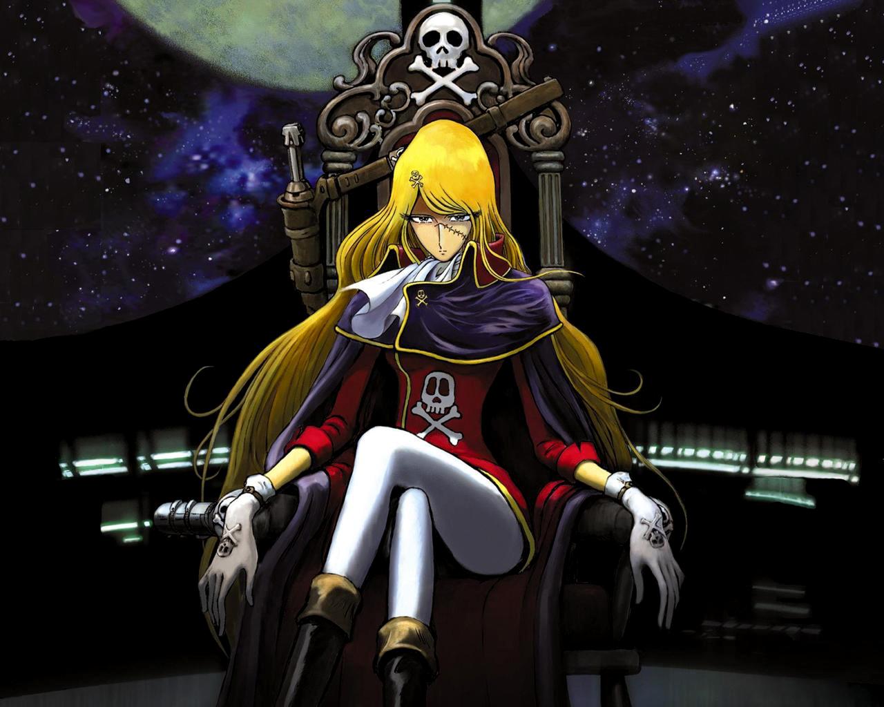 Space Pirate Captain Harlock Wallpaper High Quality