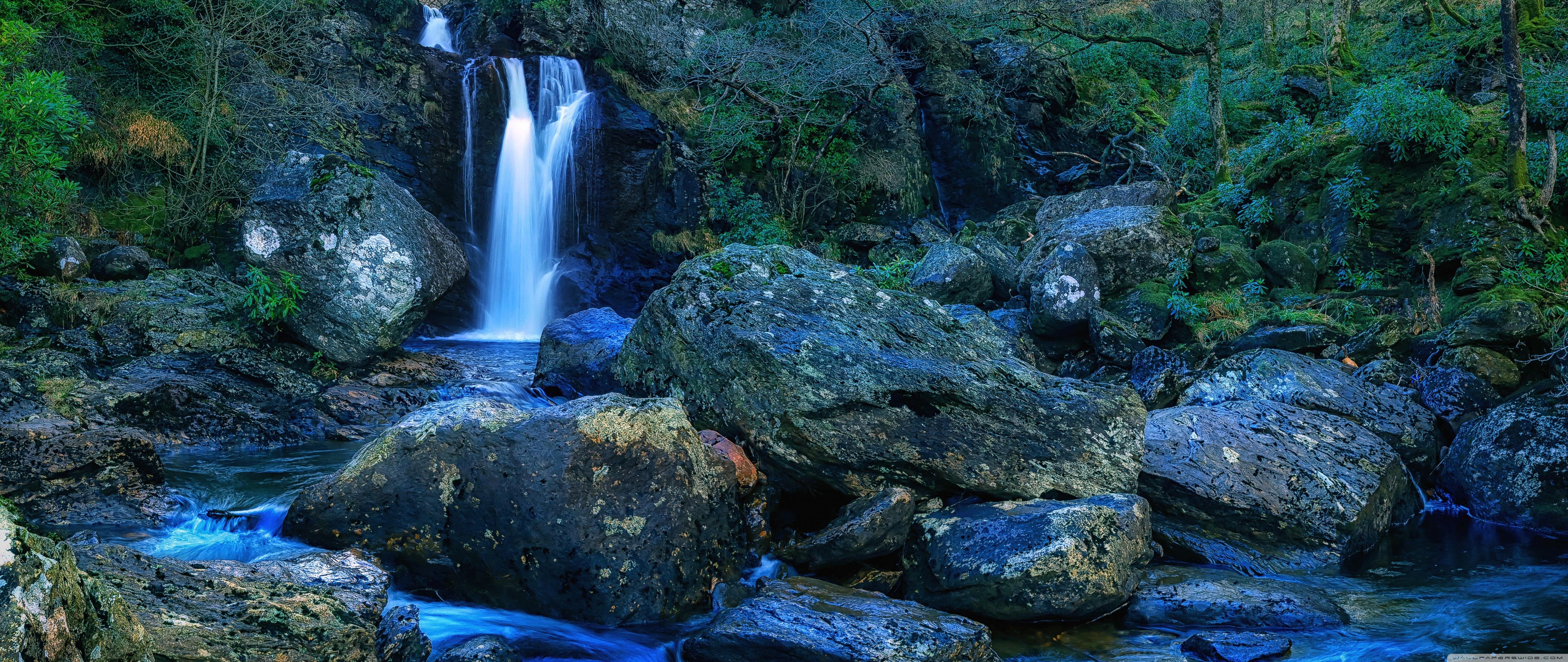 Mountain Waterfall ❤ 4K HD Desktop Wallpaper for 4K Ultra HD TV