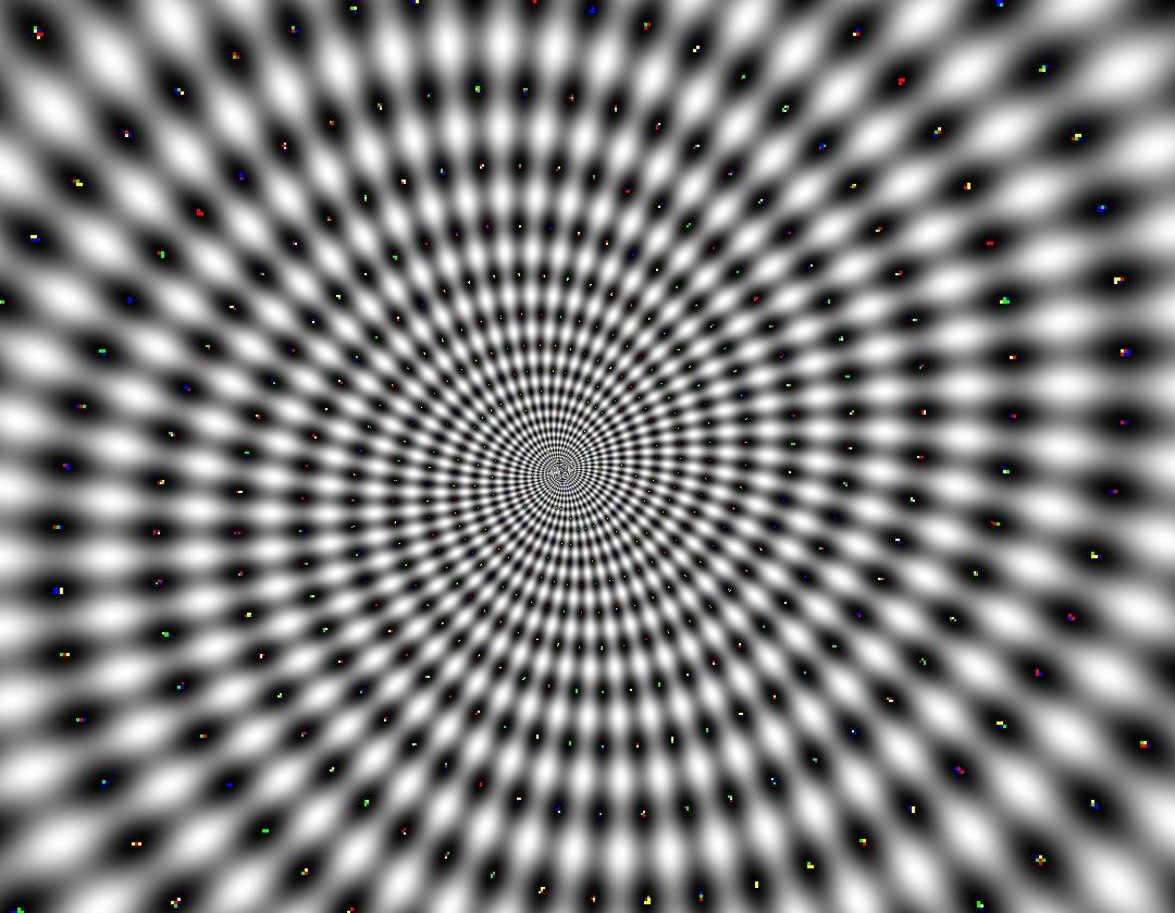 Optical Illusion. Art & Design. Moving optical illusions, Optical