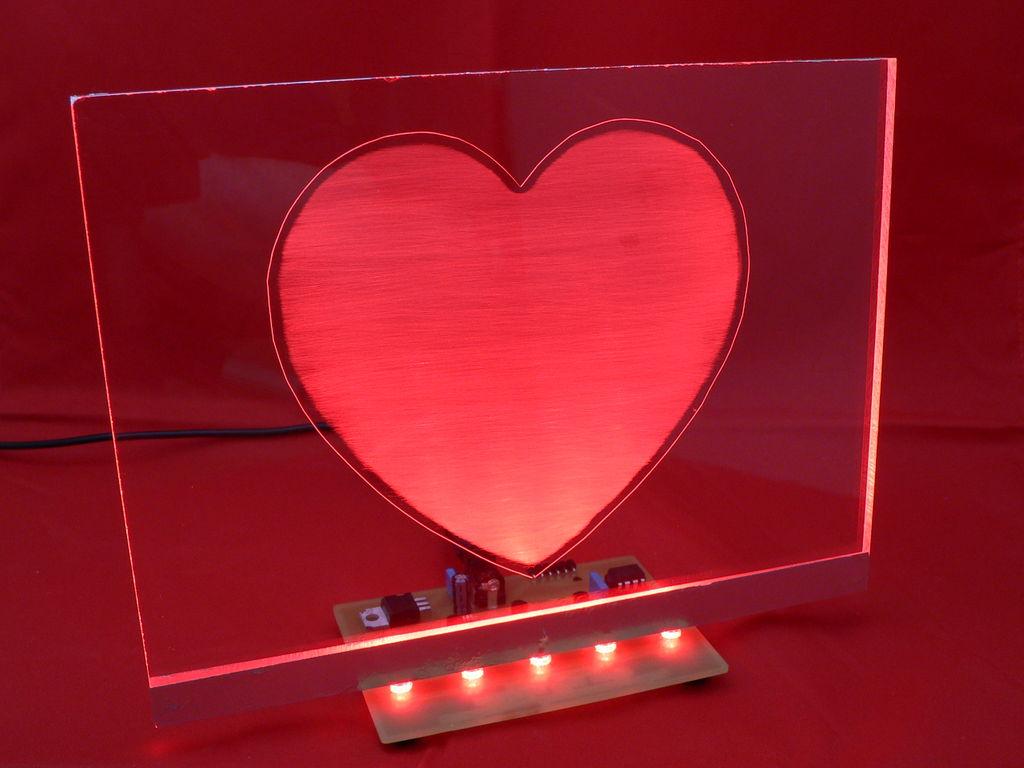 RGB LED Love Heart: 6 Steps