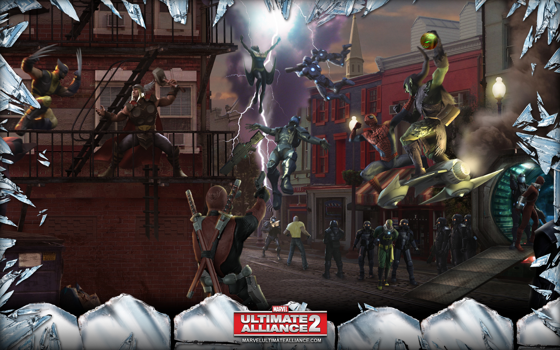 Wallpaper Wallpaper from Marvel: Ultimate Alliance 2