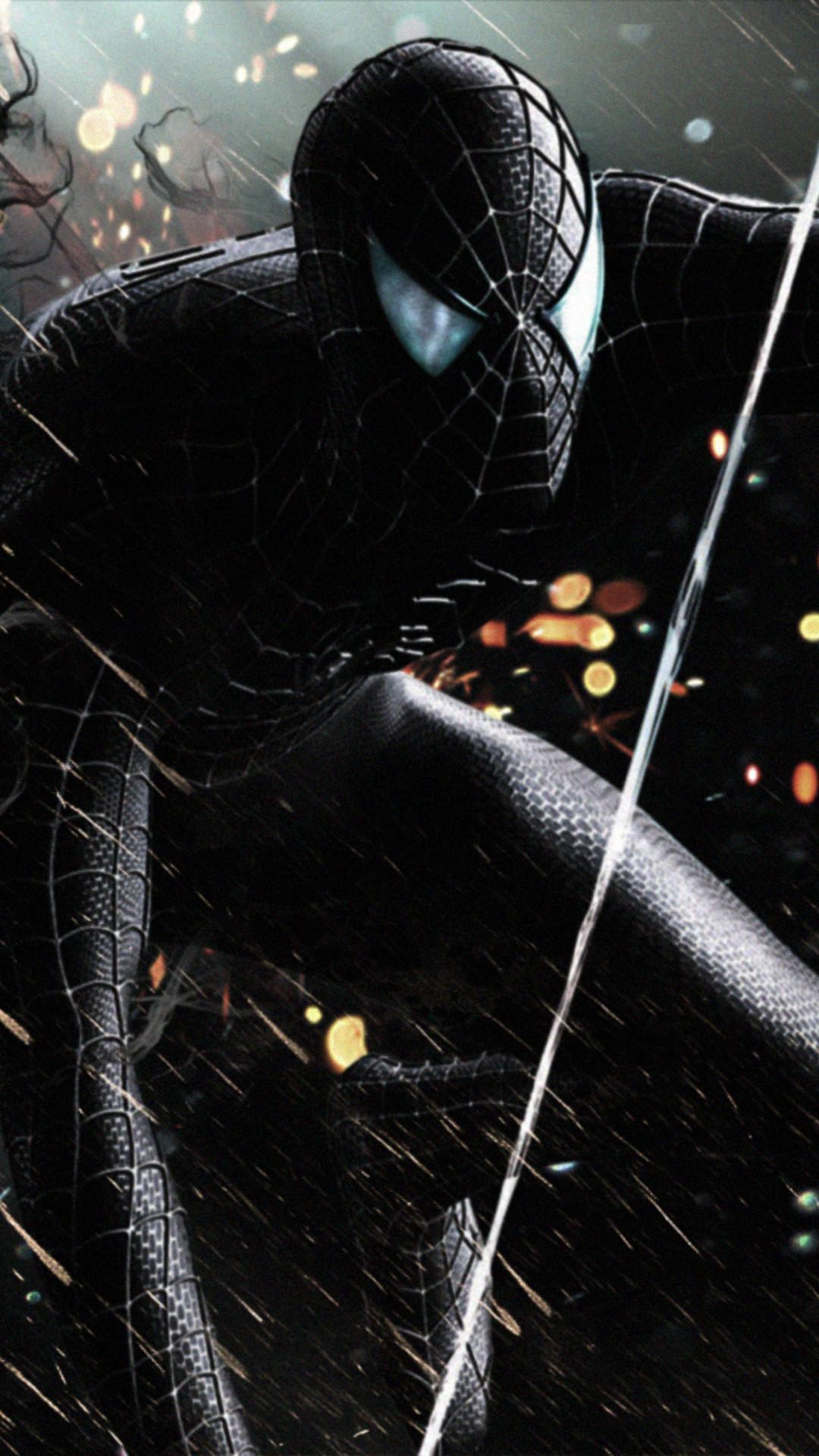 Symbiote Spiderman Wallpaper background picture